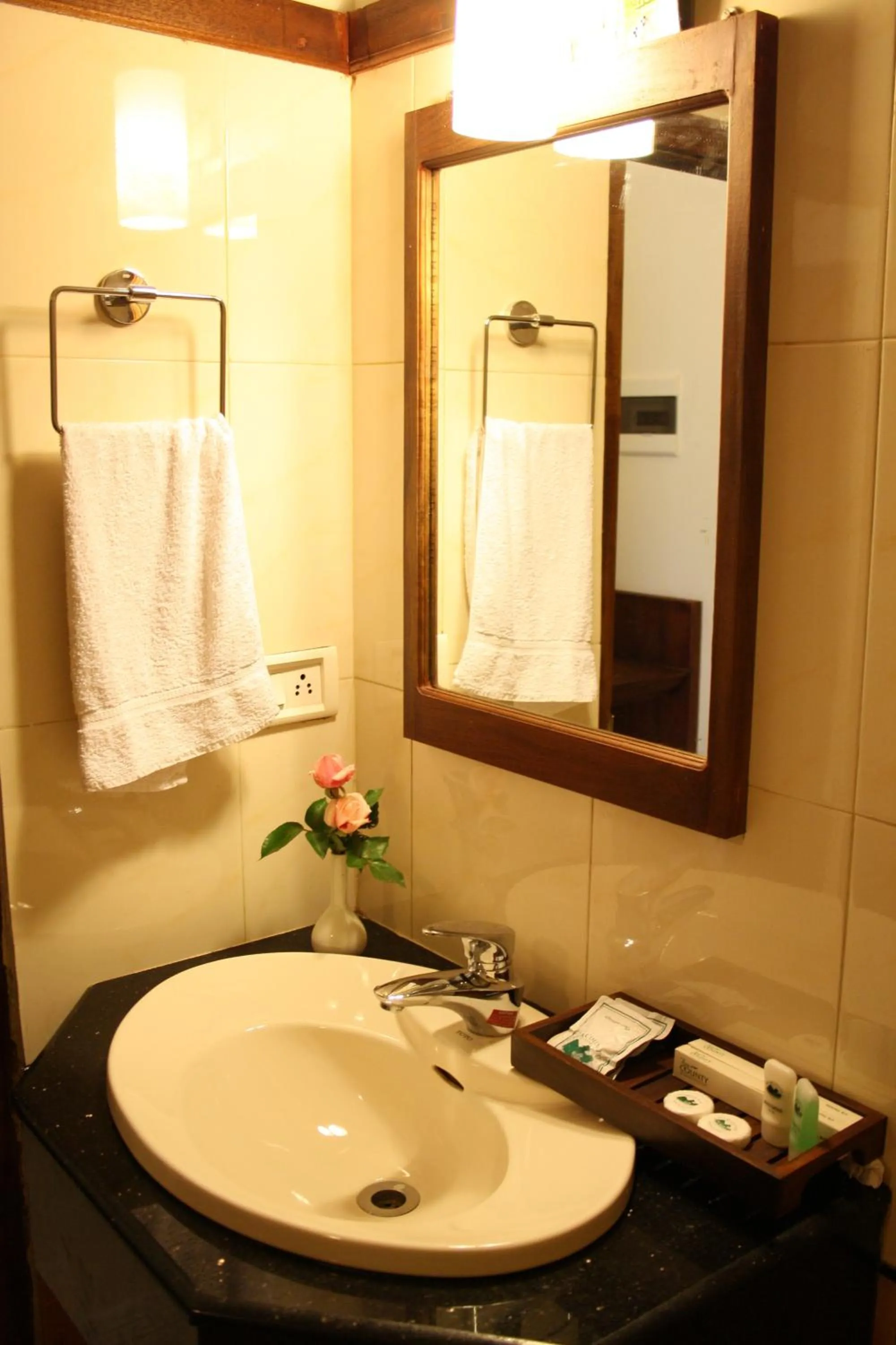 Bathroom in Ayur County Resort