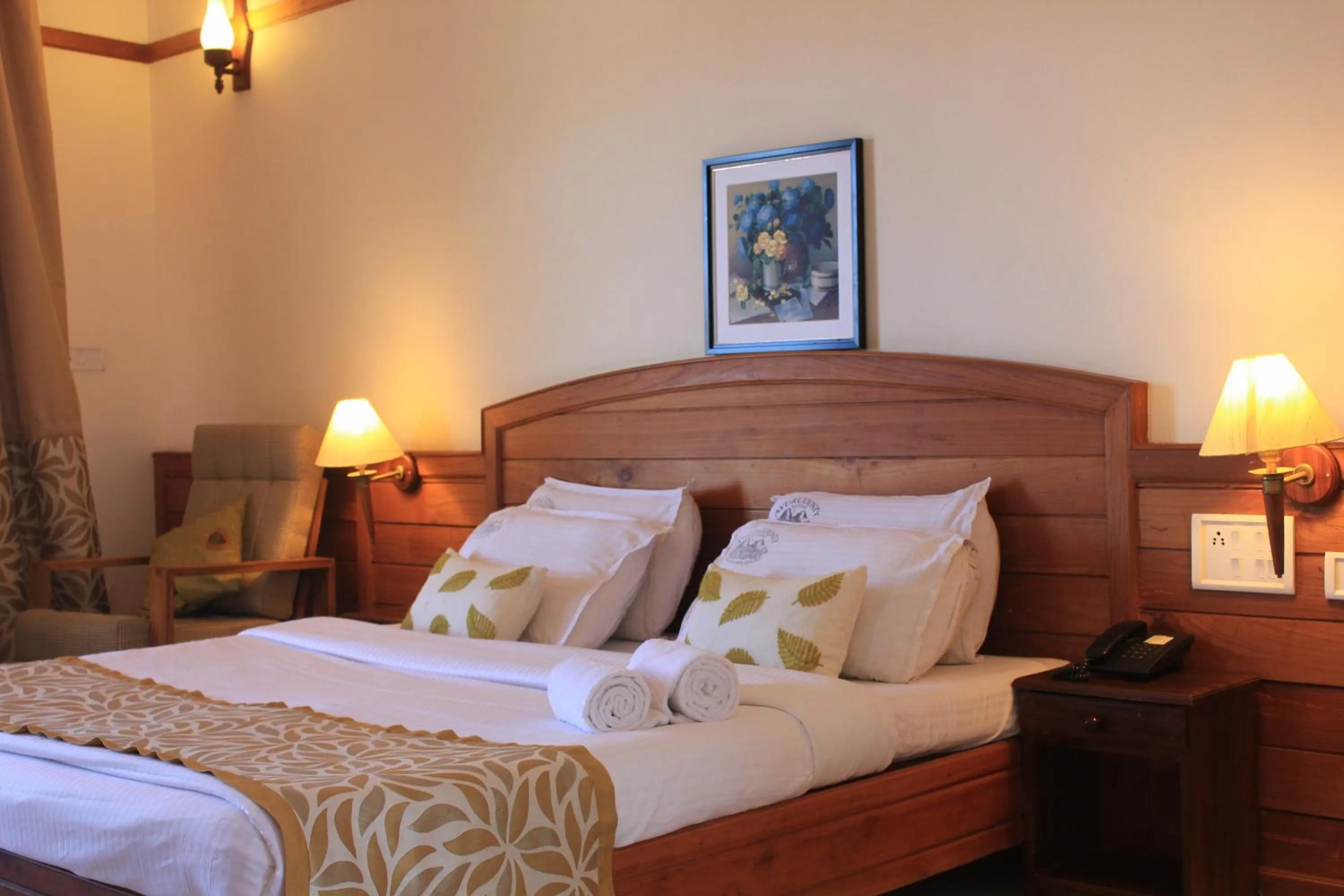Bedroom, Bed in Ayur County Resort