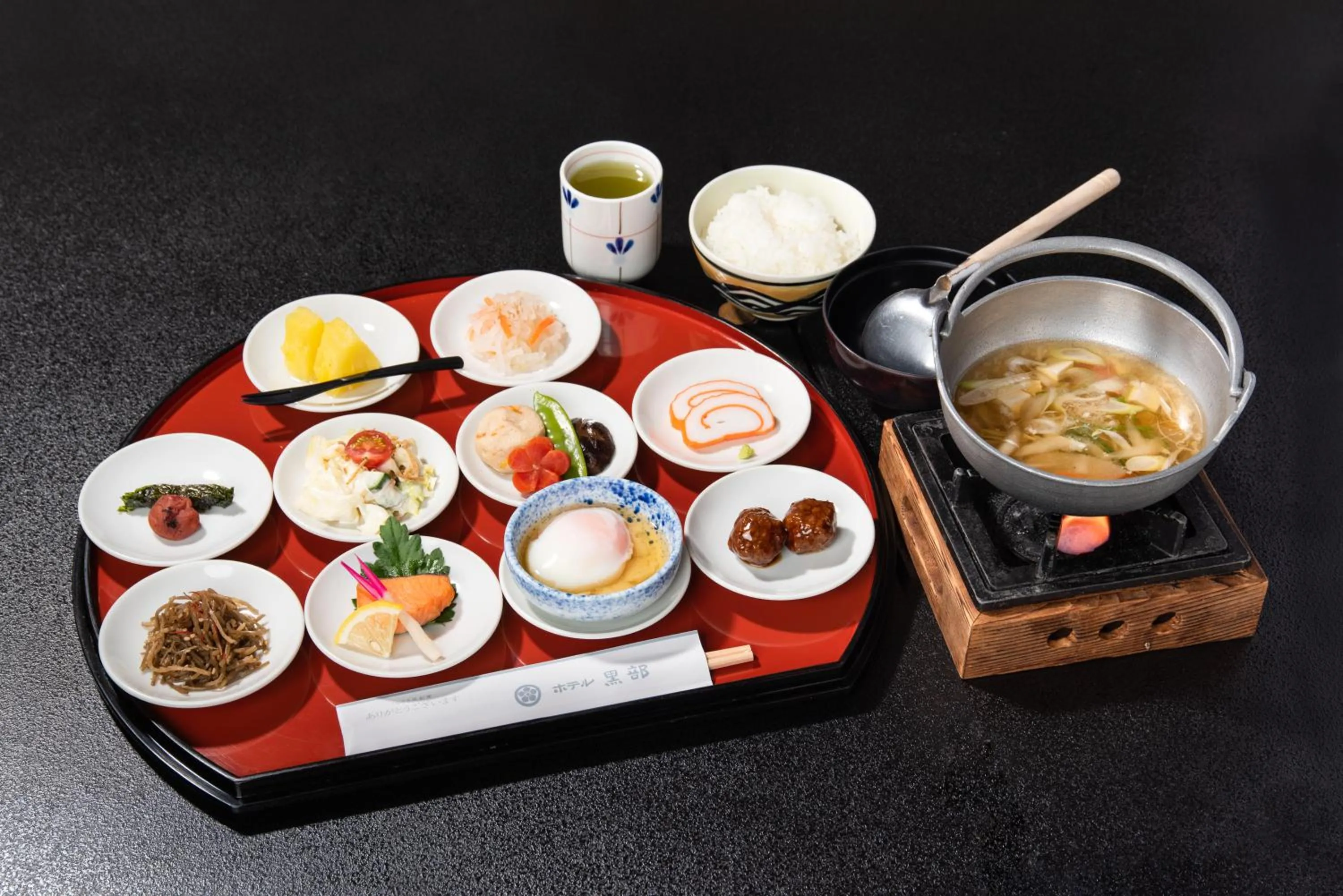 Breakfast in Hotel Kurobe