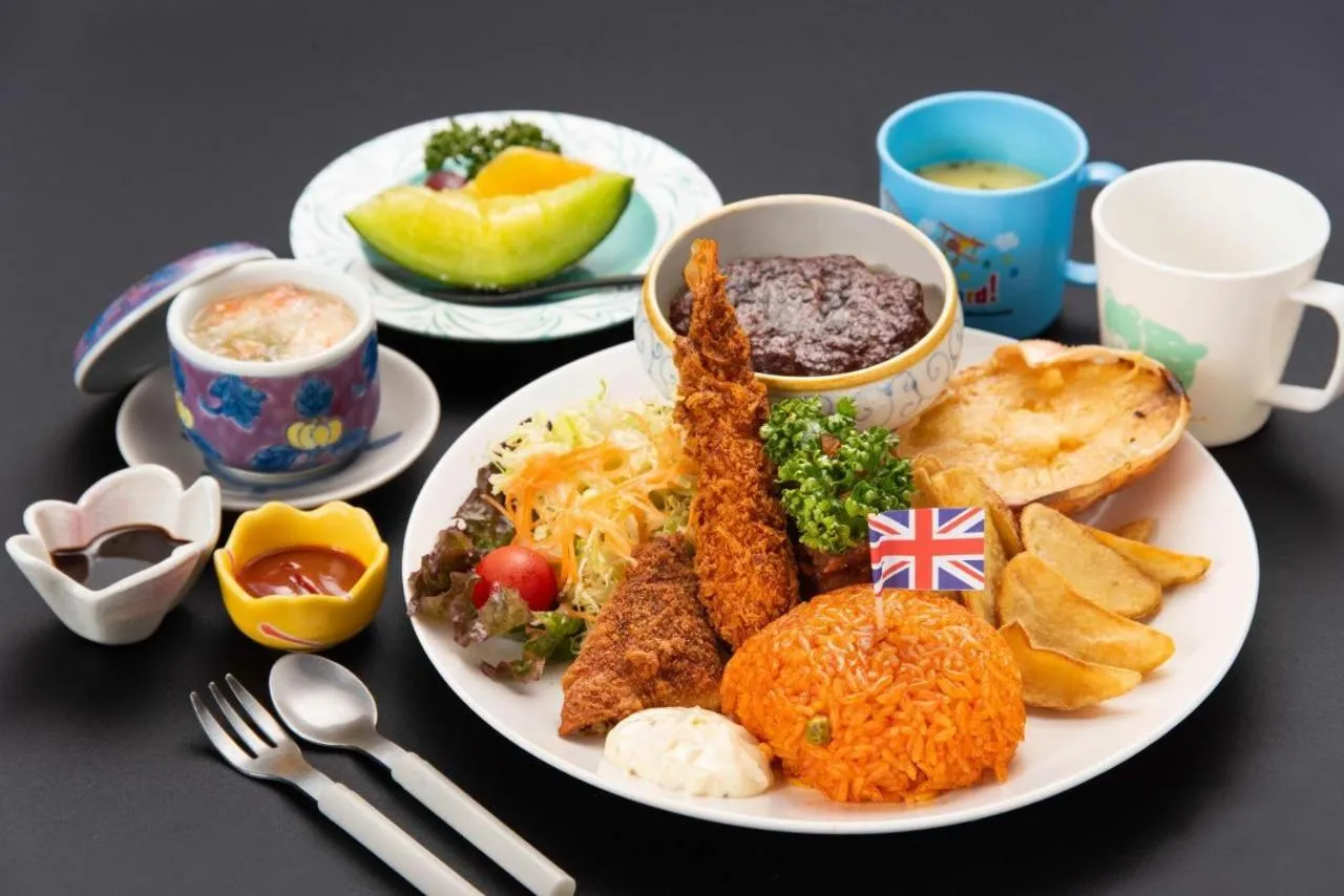 Food and drinks in Hotel Kurobe