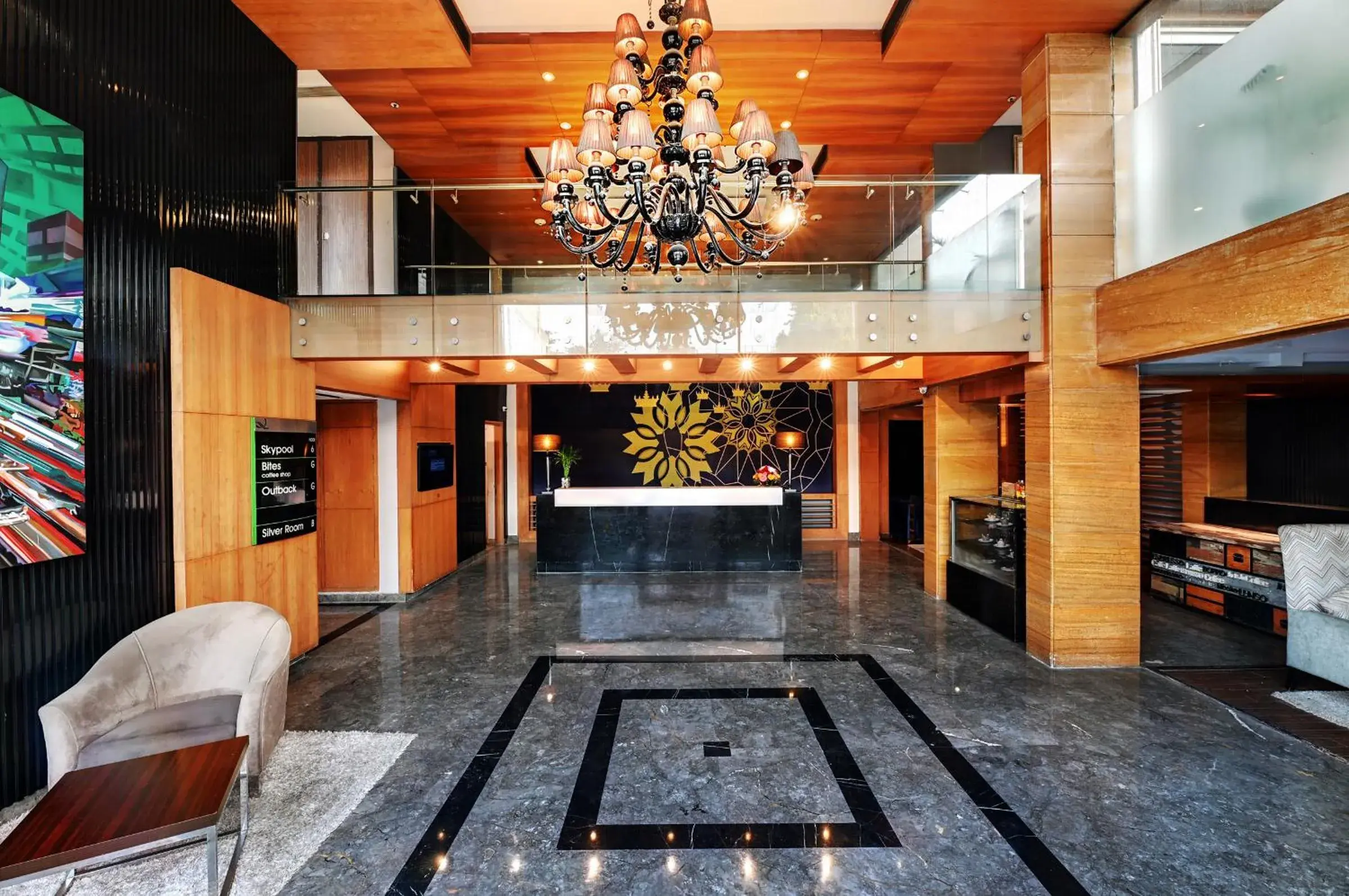 Lobby or reception, Lobby/Reception in Quality Inn Gurgaon