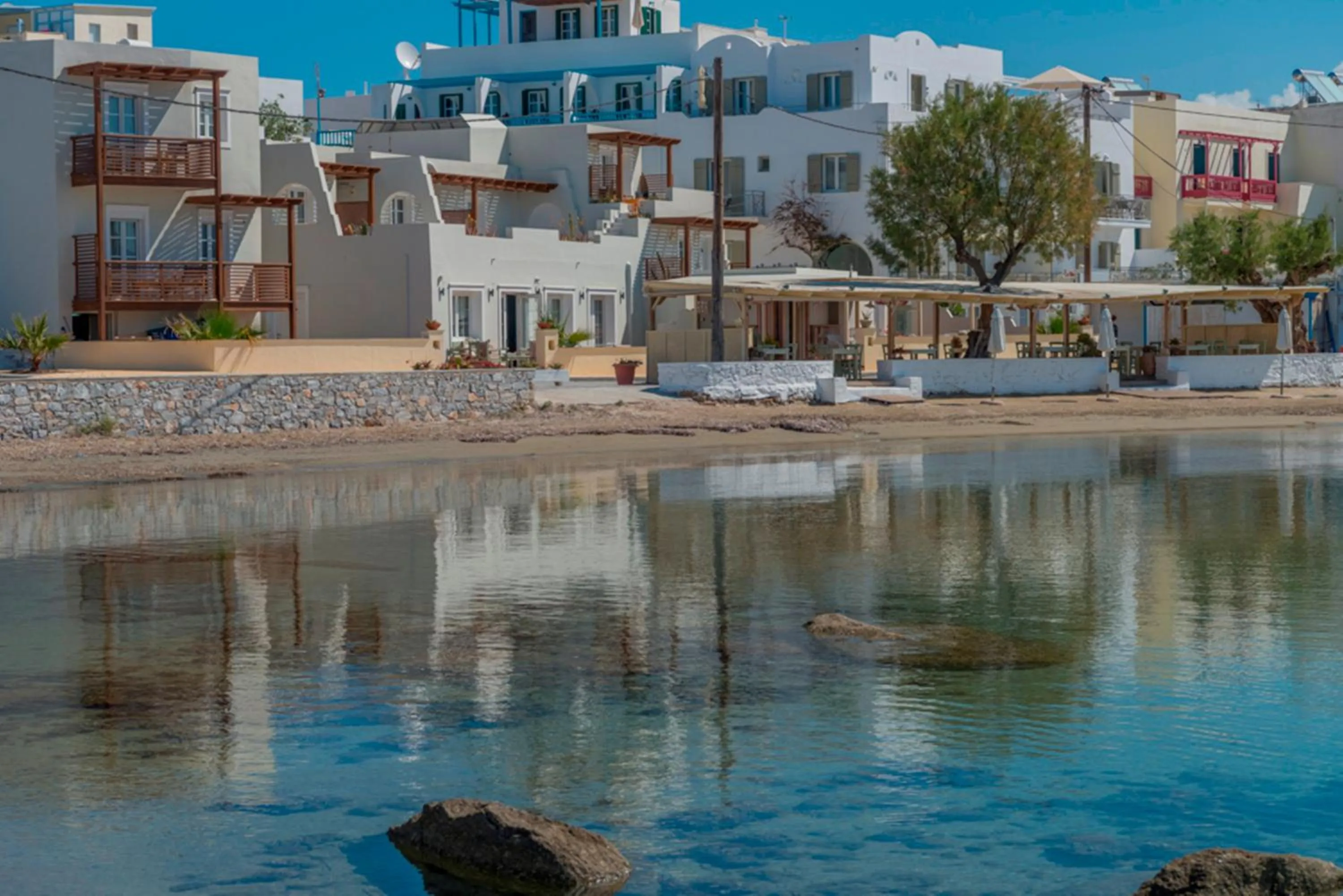 Beach in Nissaki Beach Hotel