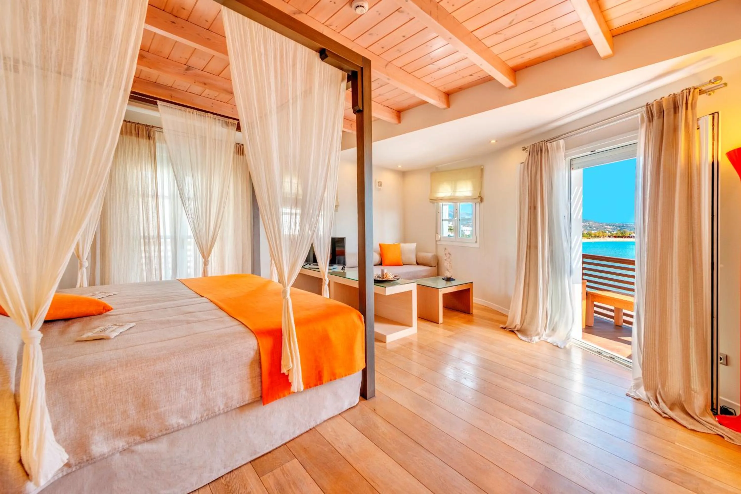 Day, Bed in Nissaki Beach Hotel