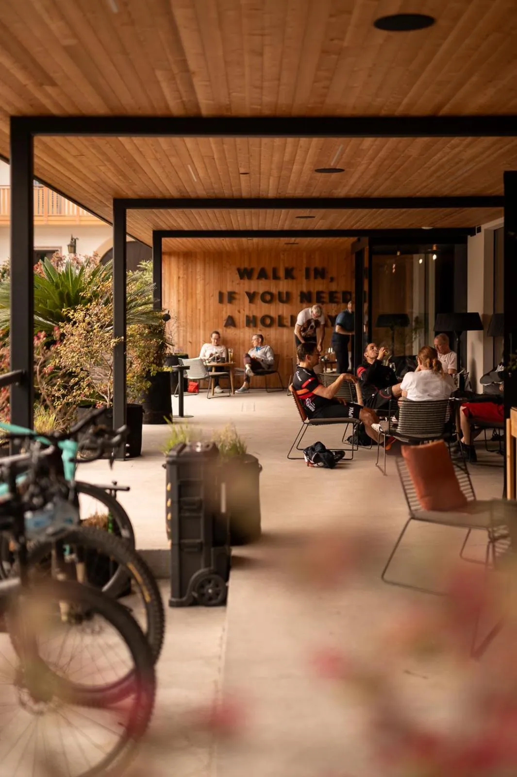 Lounge or bar in Hotel Traminerhof