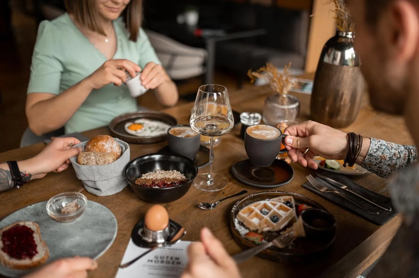 Breakfast in Hotel Traminerhof
