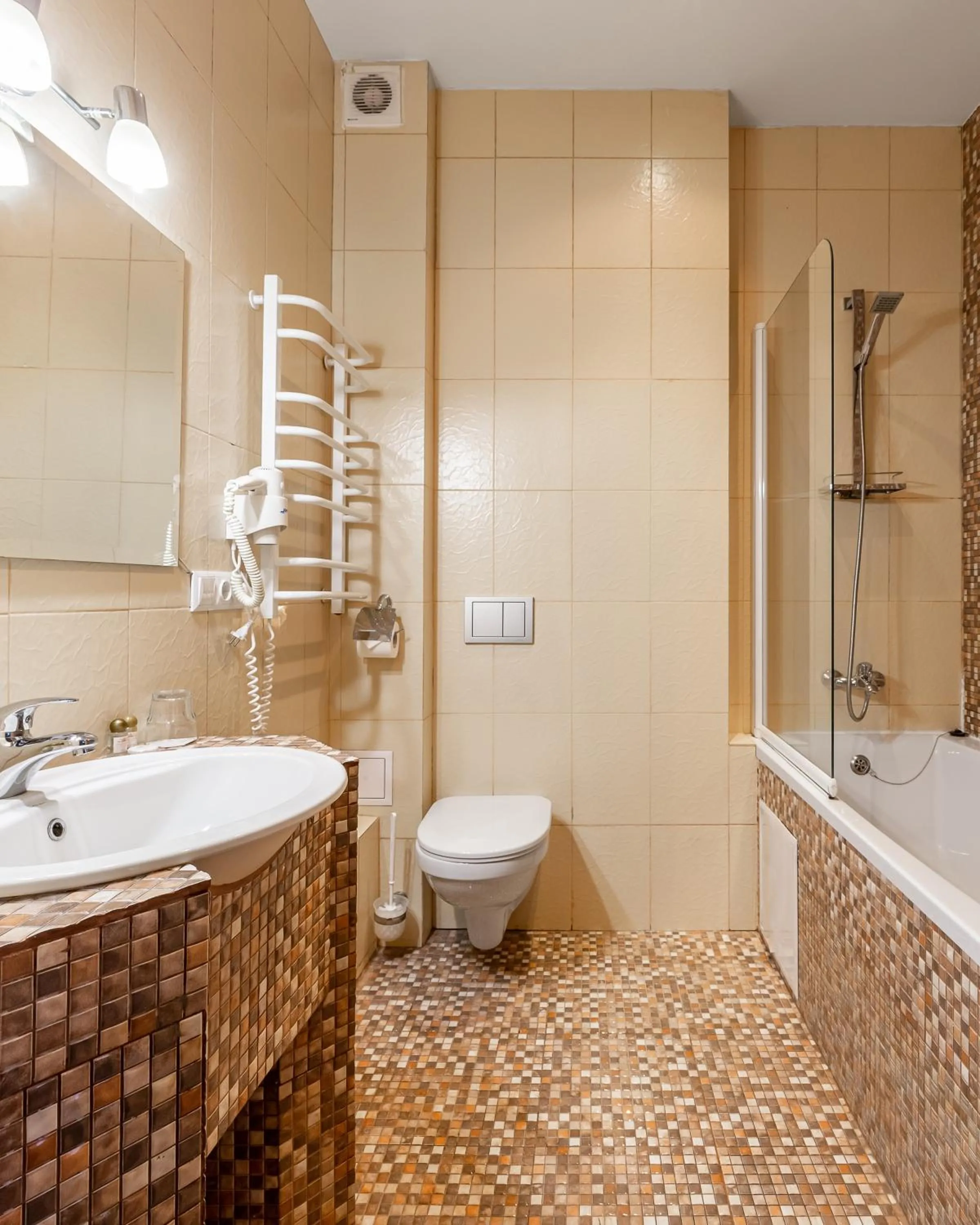 Bathroom in Ambassador Plaza