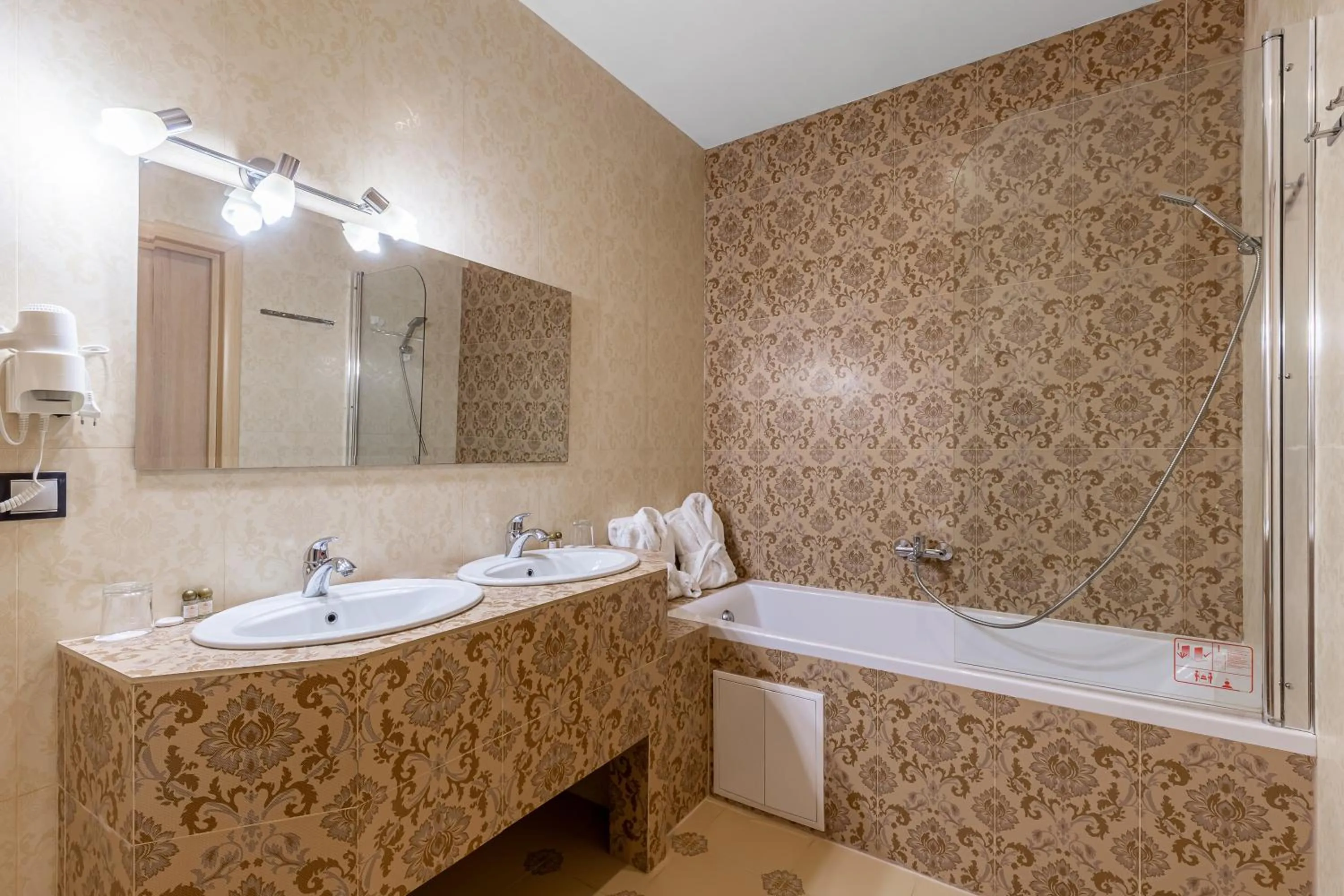 Bathroom in Ambassador Plaza