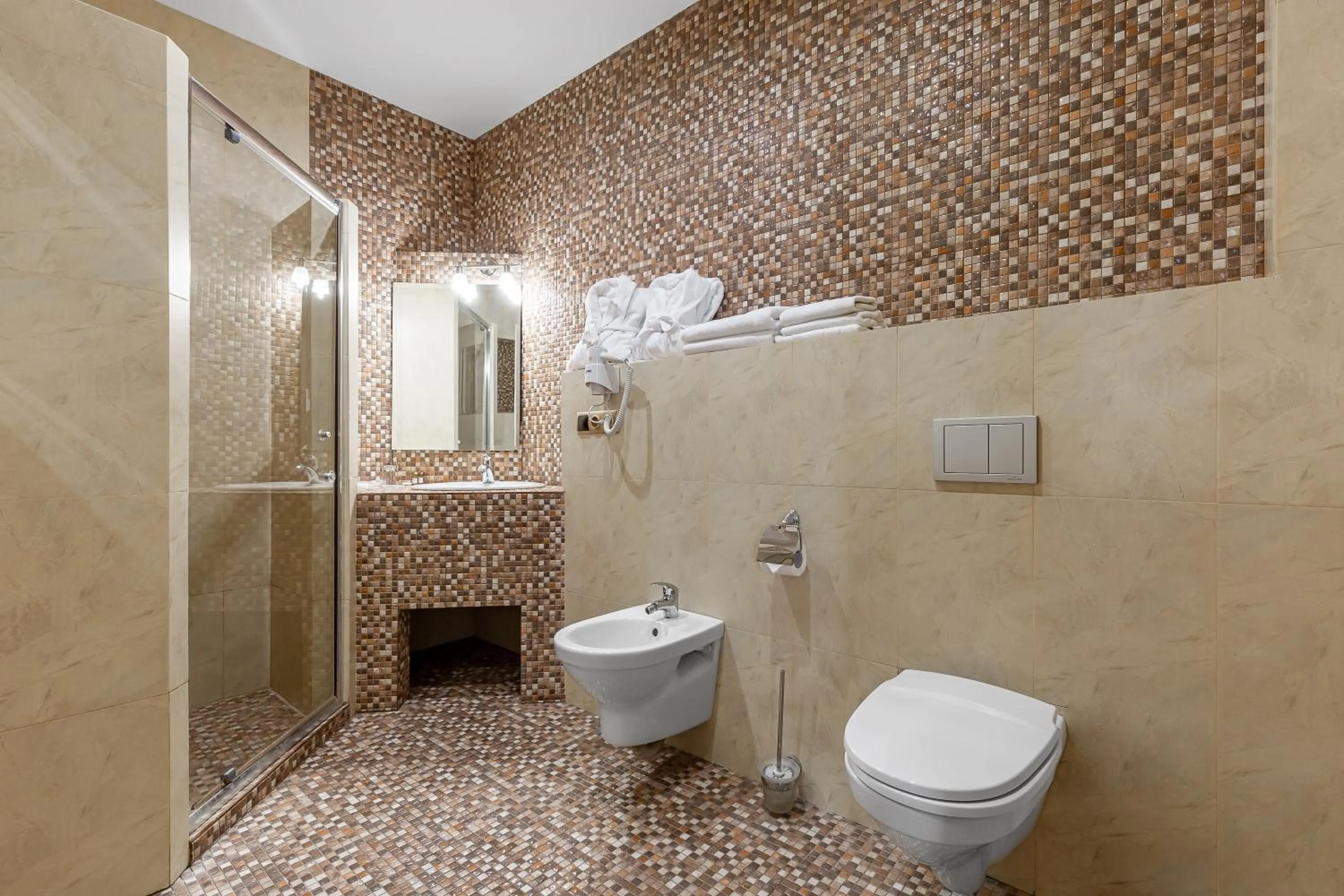 Bathroom in Ambassador Plaza