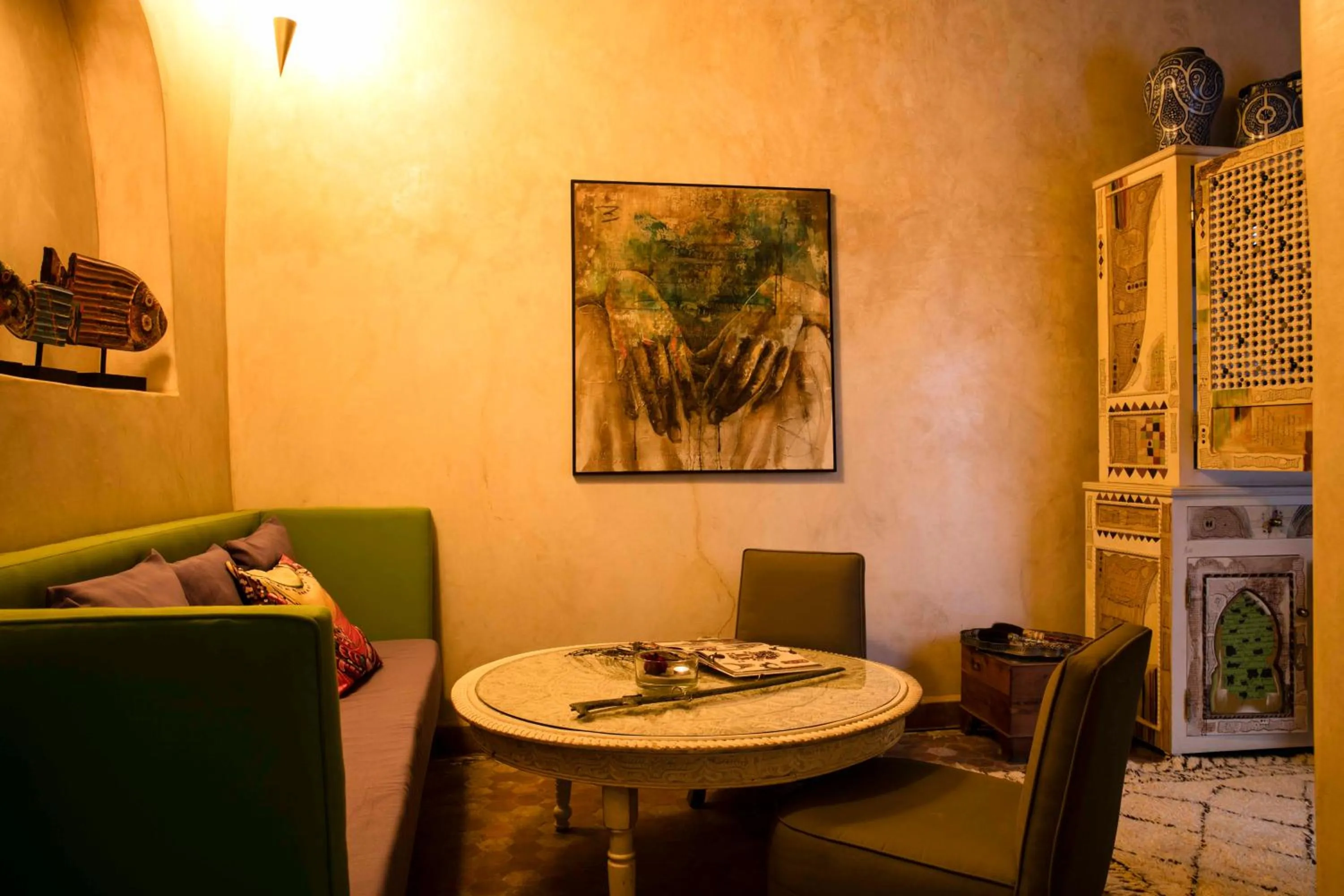 Decorative detail in Riad Emotion