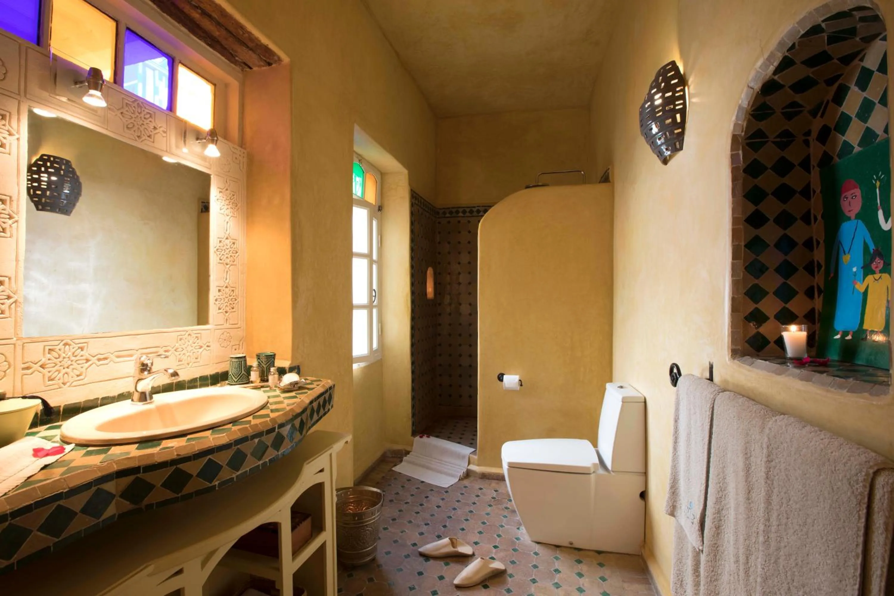 Decorative detail in Riad Emotion