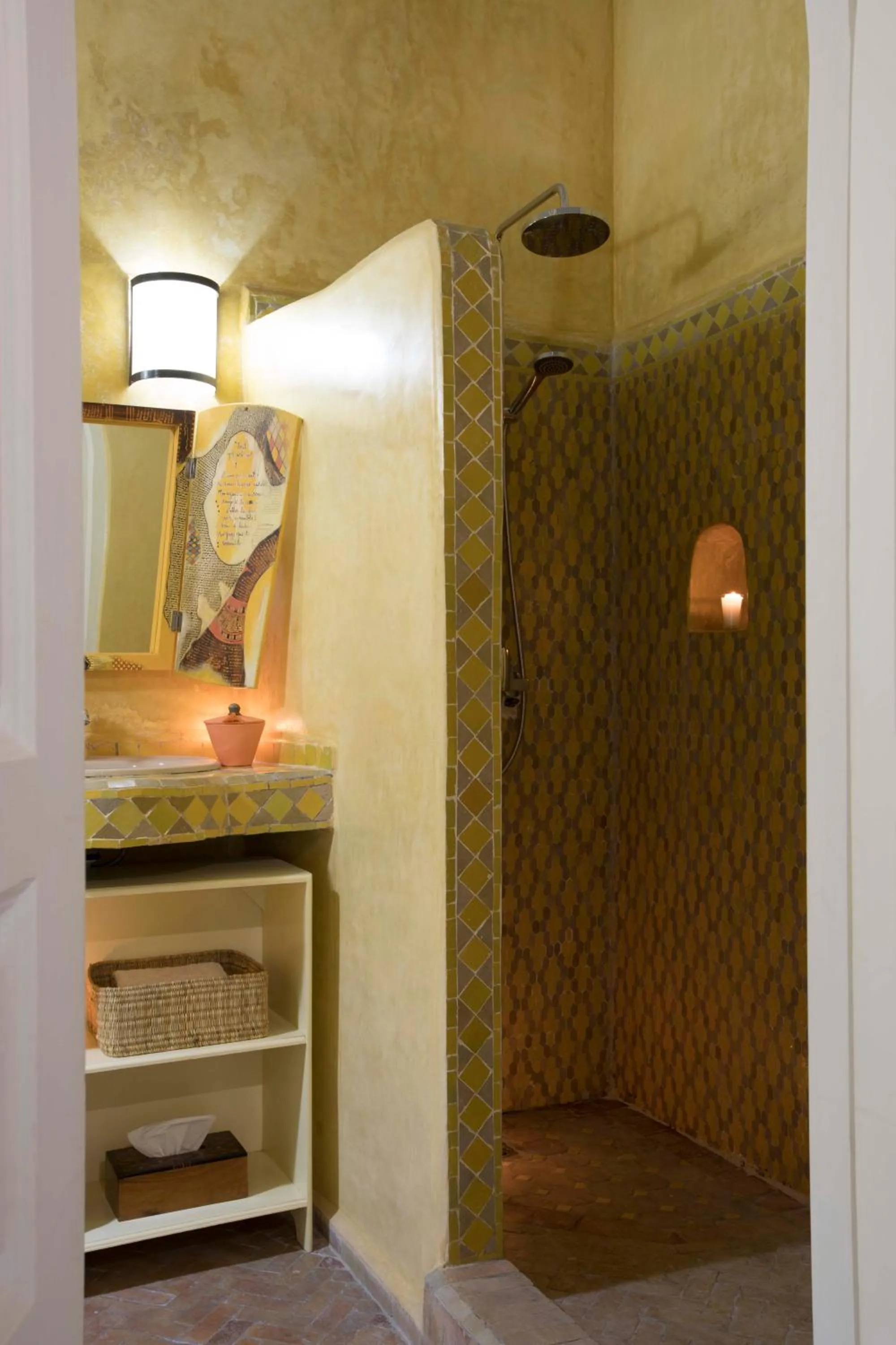 Decorative detail in Riad Emotion