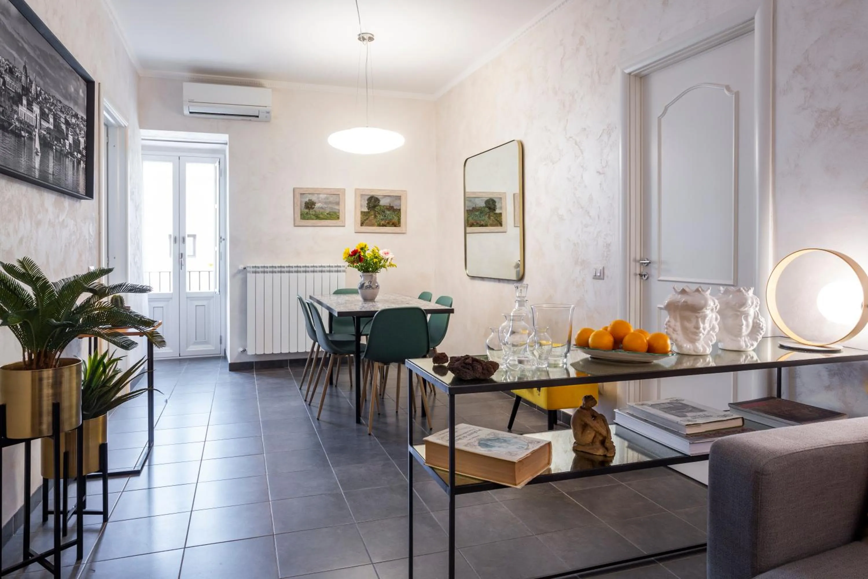 Living room in Suite La Pergola - Centro Storico