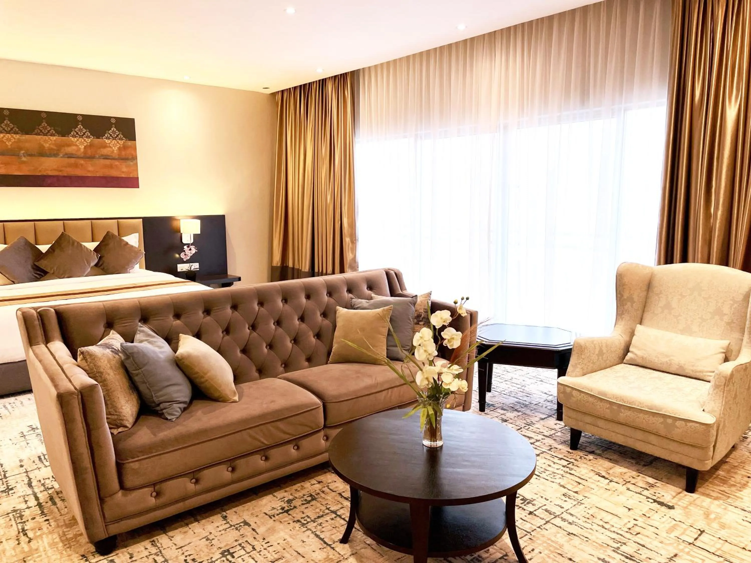 Bed in Grand Darul Makmur Hotel Kuantan