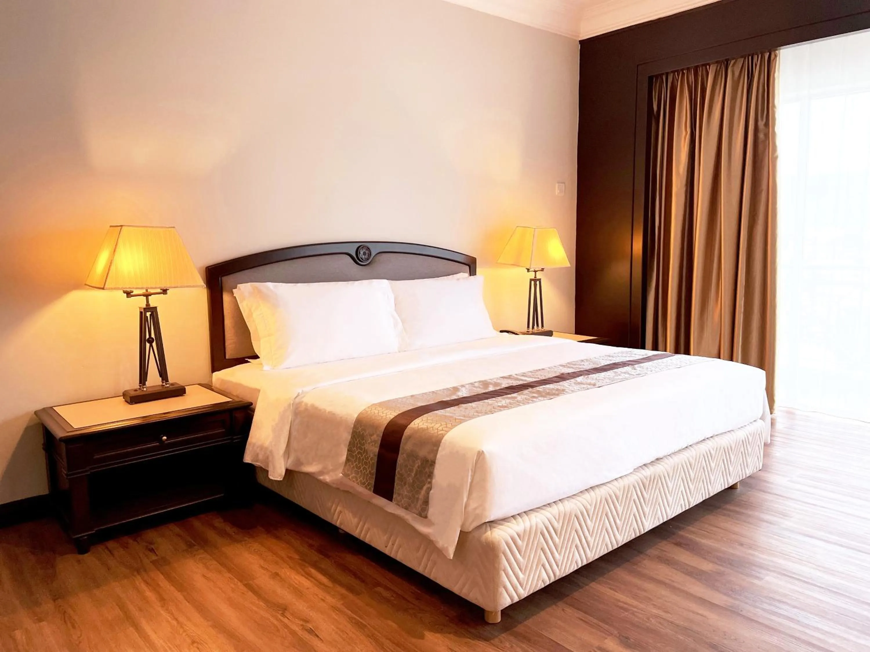 Bed in Grand Darul Makmur Hotel Kuantan