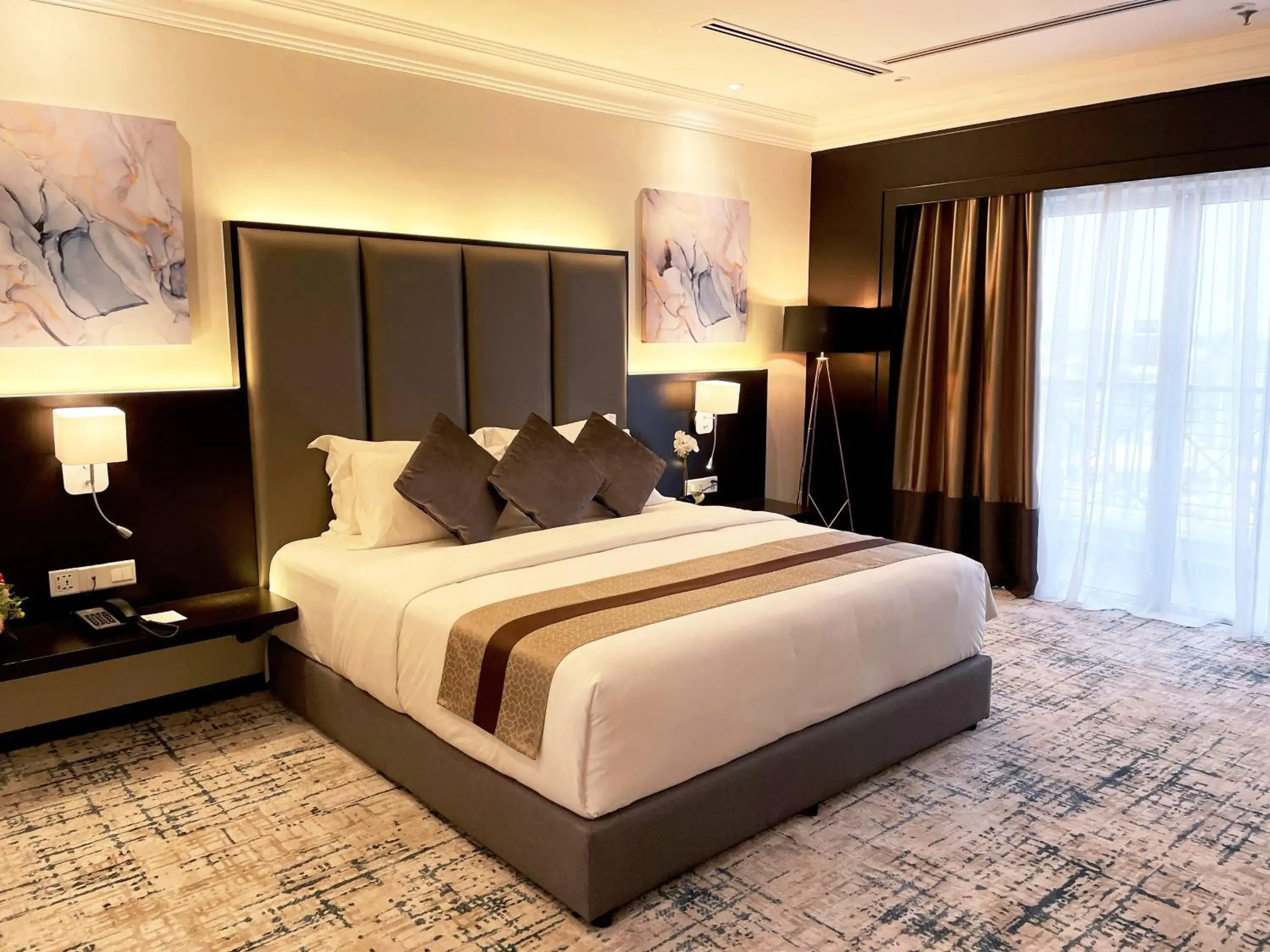 Bed in Grand Darul Makmur Hotel Kuantan Bed in Grand Darul Makmur Hotel Kuantan