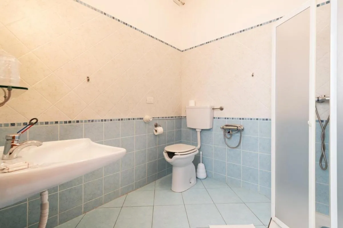 Bathroom in Hotel Bruna