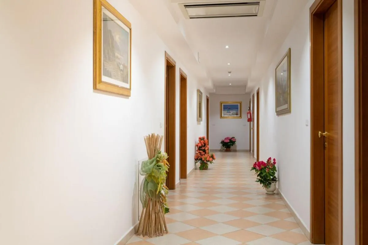 Lobby or reception in Hotel Bruna