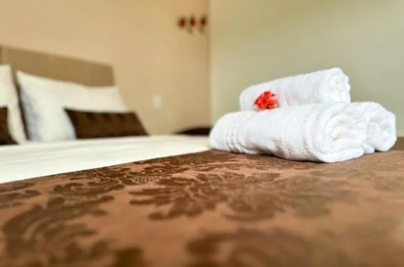 Bed in Shalom Pousada Capitólio