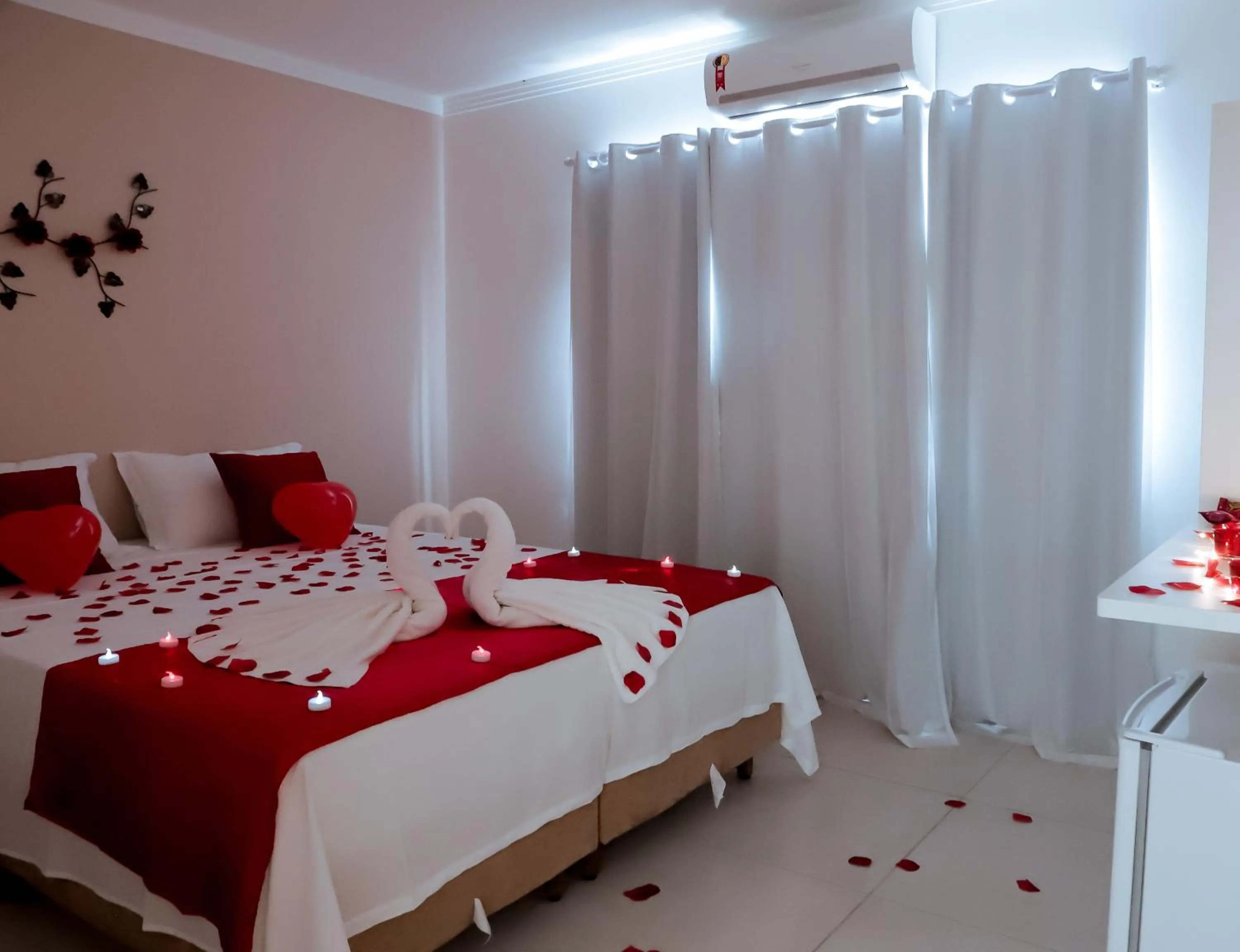 Bed in Shalom Pousada Capitólio