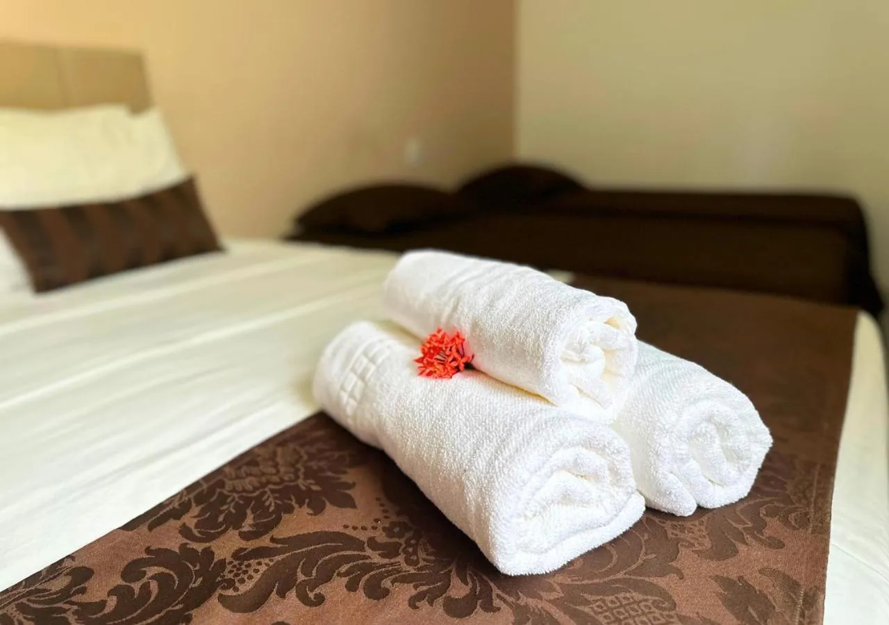 Bed in Shalom Pousada Capitólio