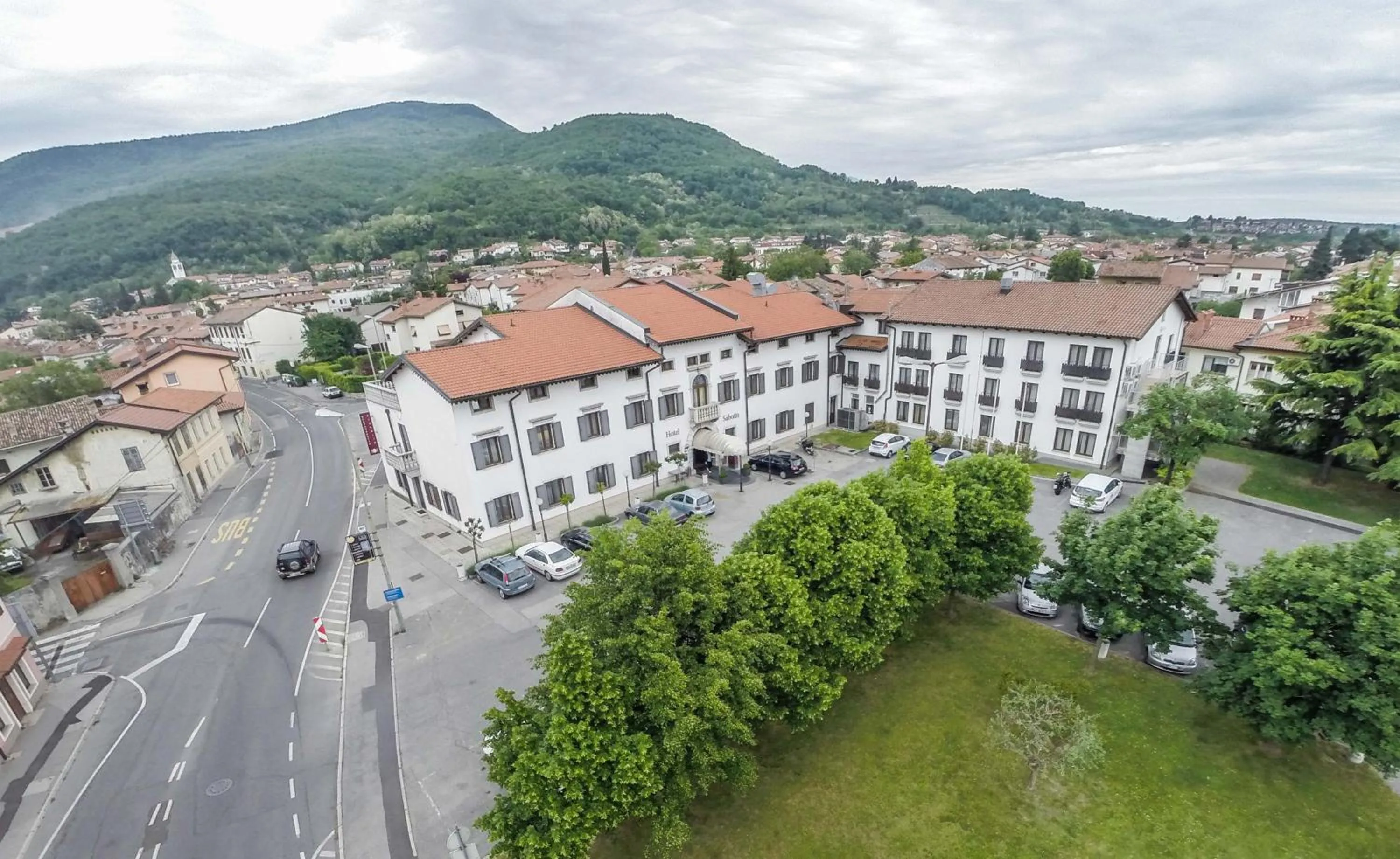 Property building in Sabotin, Hotel & Restaurant