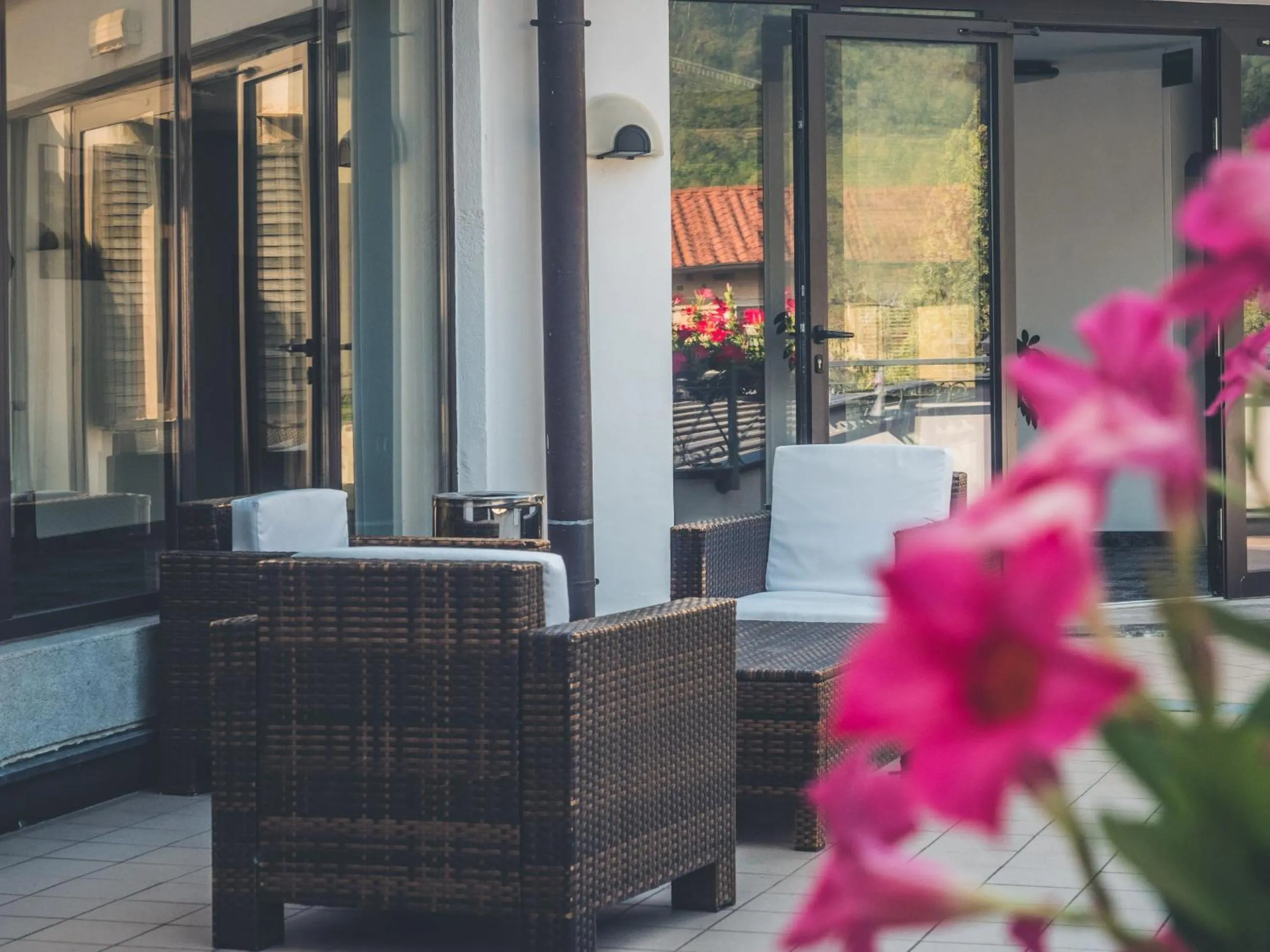 Patio in Sabotin, Hotel & Restaurant