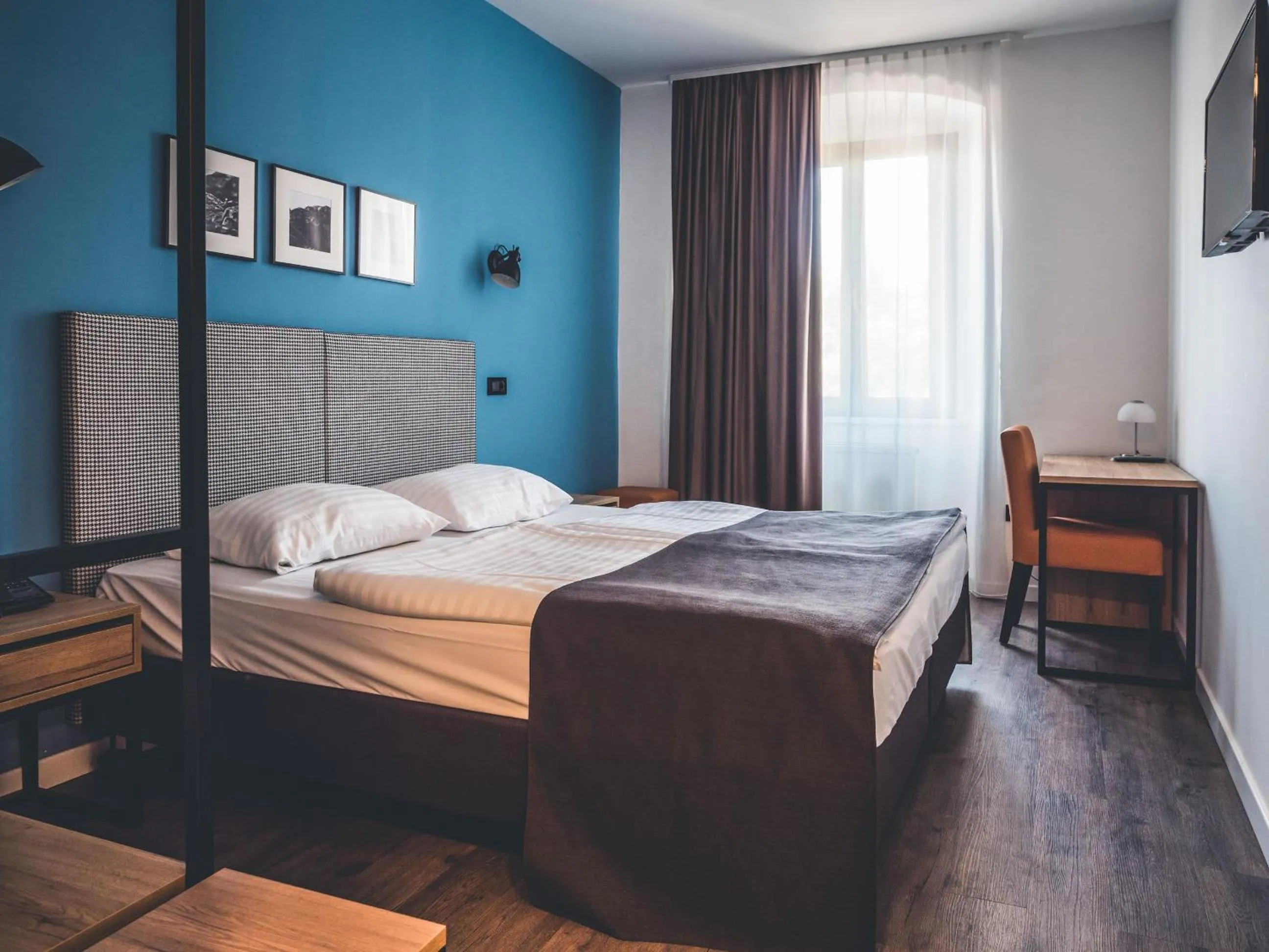 Bedroom, Bed in Sabotin, Hotel & Restaurant