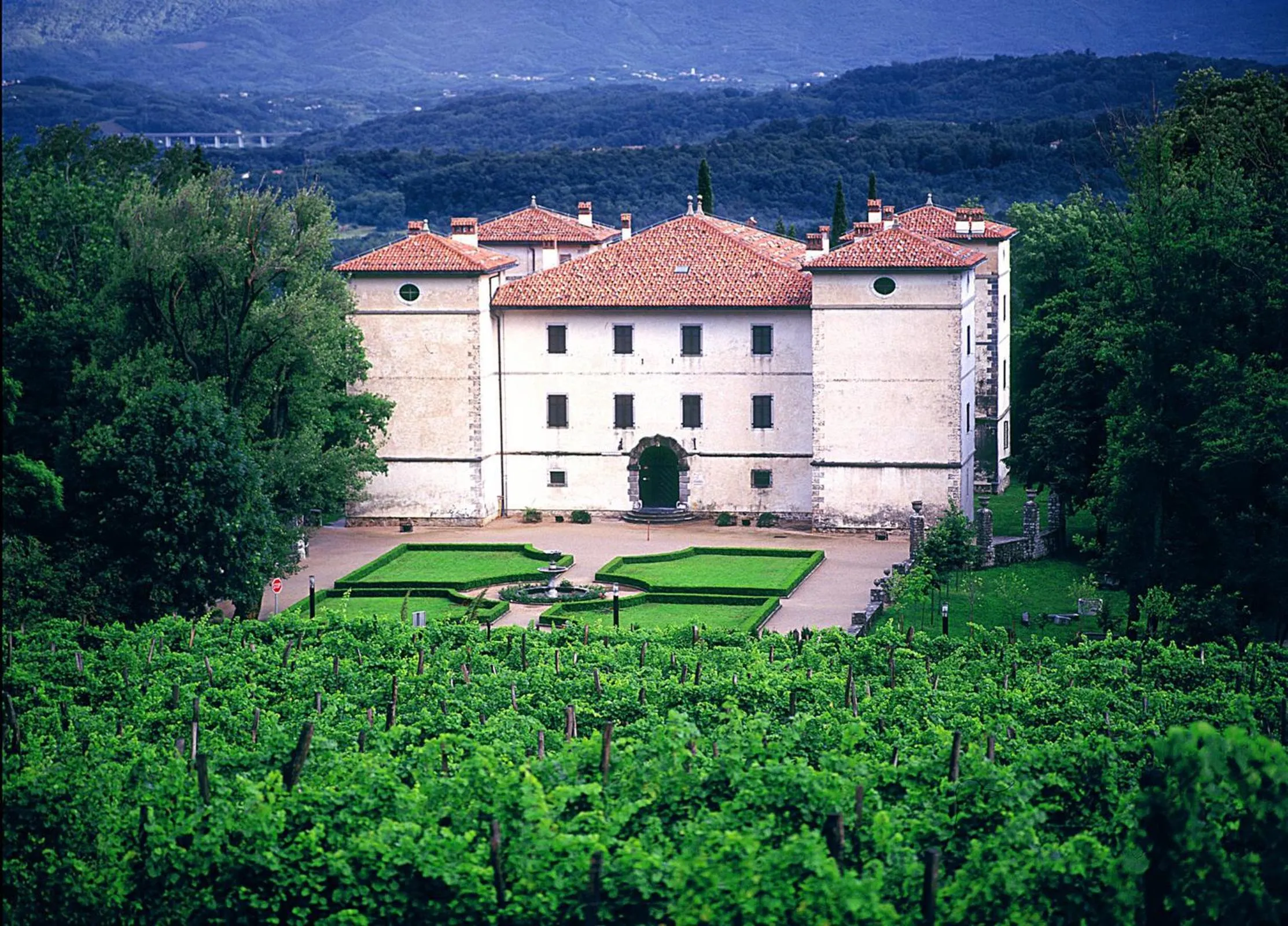 Property building in Sabotin, Hotel & Restaurant