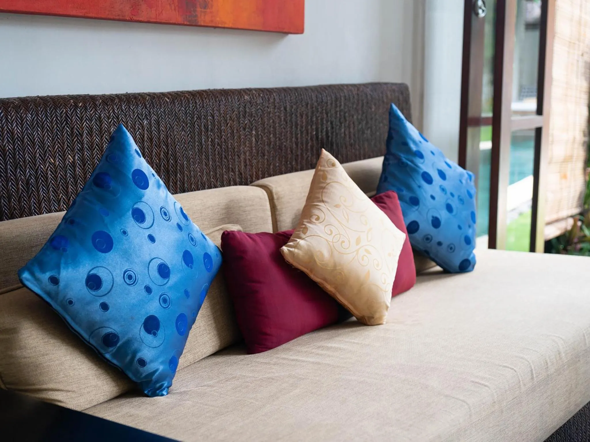 Living room, Bed in Majapahit Beach Villas by Nakula