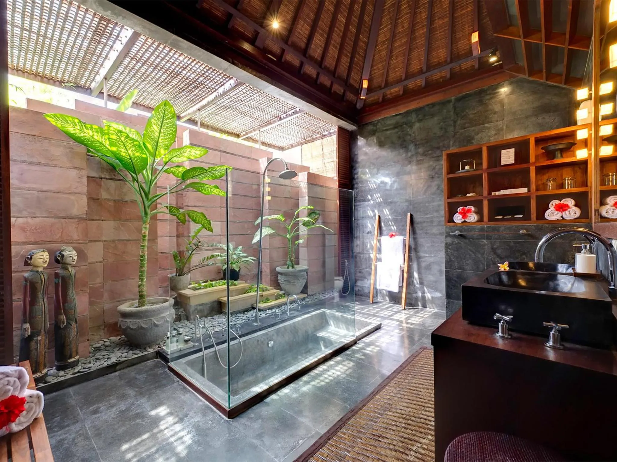 Bathroom in Majapahit Beach Villas by Nakula