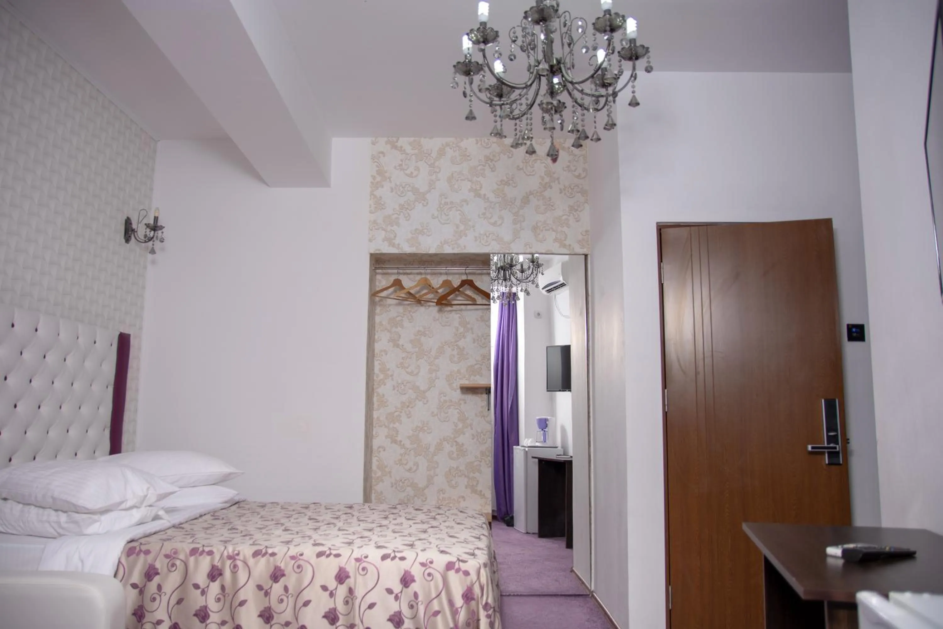 Photo of the whole room, Bed in Iris SMART Boutique Self Check-in 24h