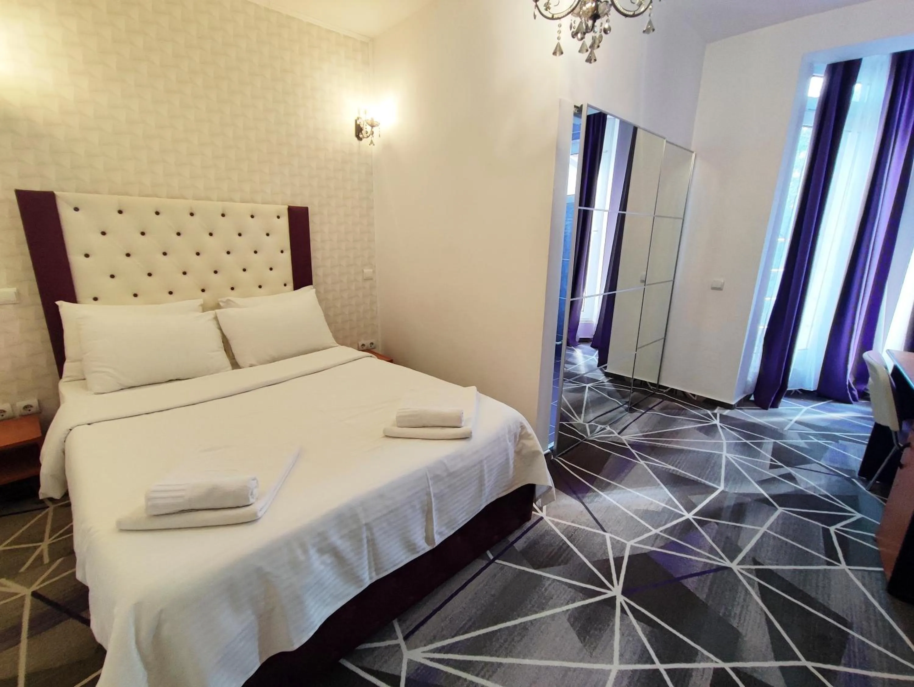 Photo of the whole room, Bed in Iris SMART Boutique Self Check-in 24h