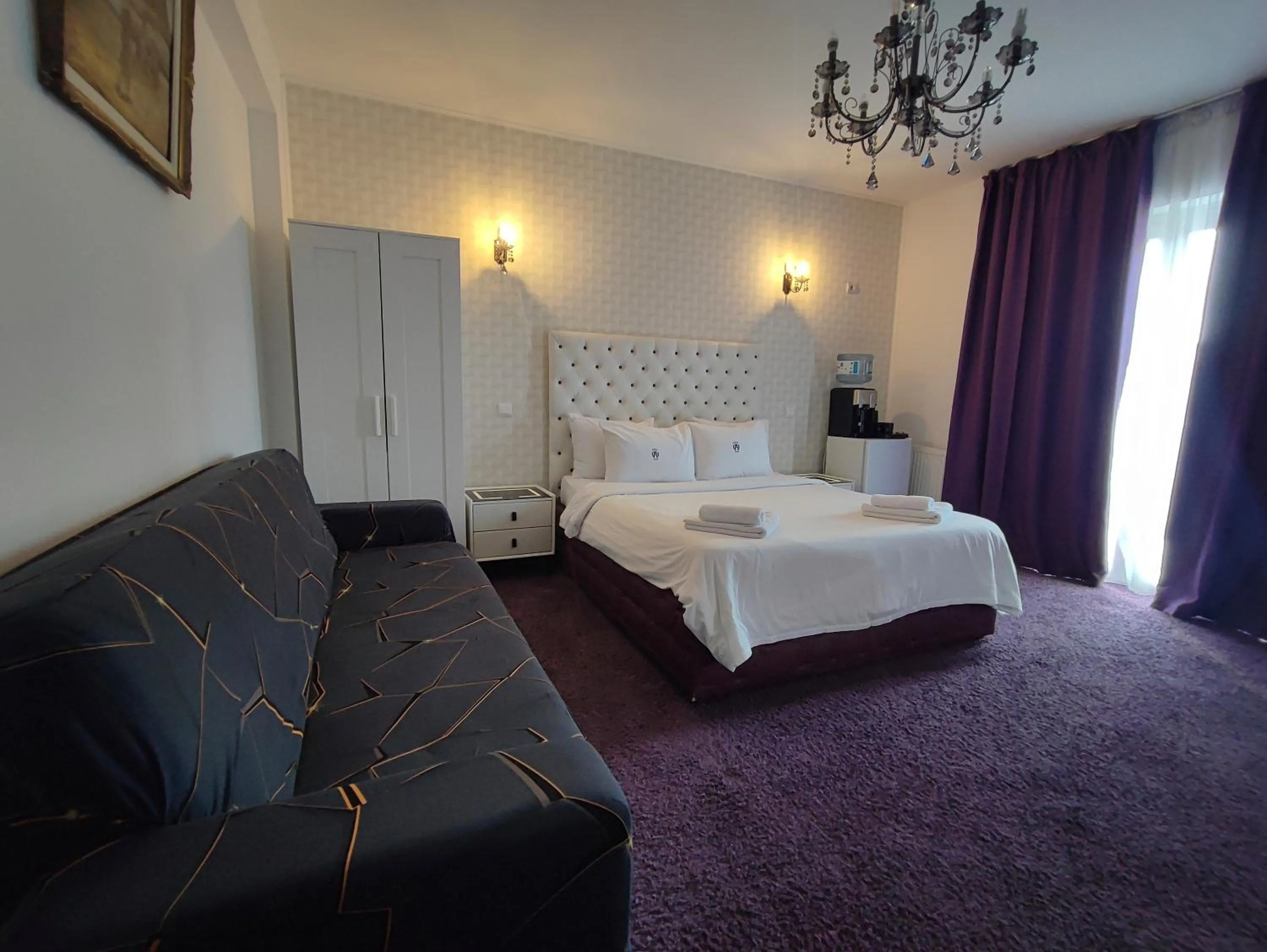 Photo of the whole room, Bed in Iris SMART Boutique Self Check-in 24h