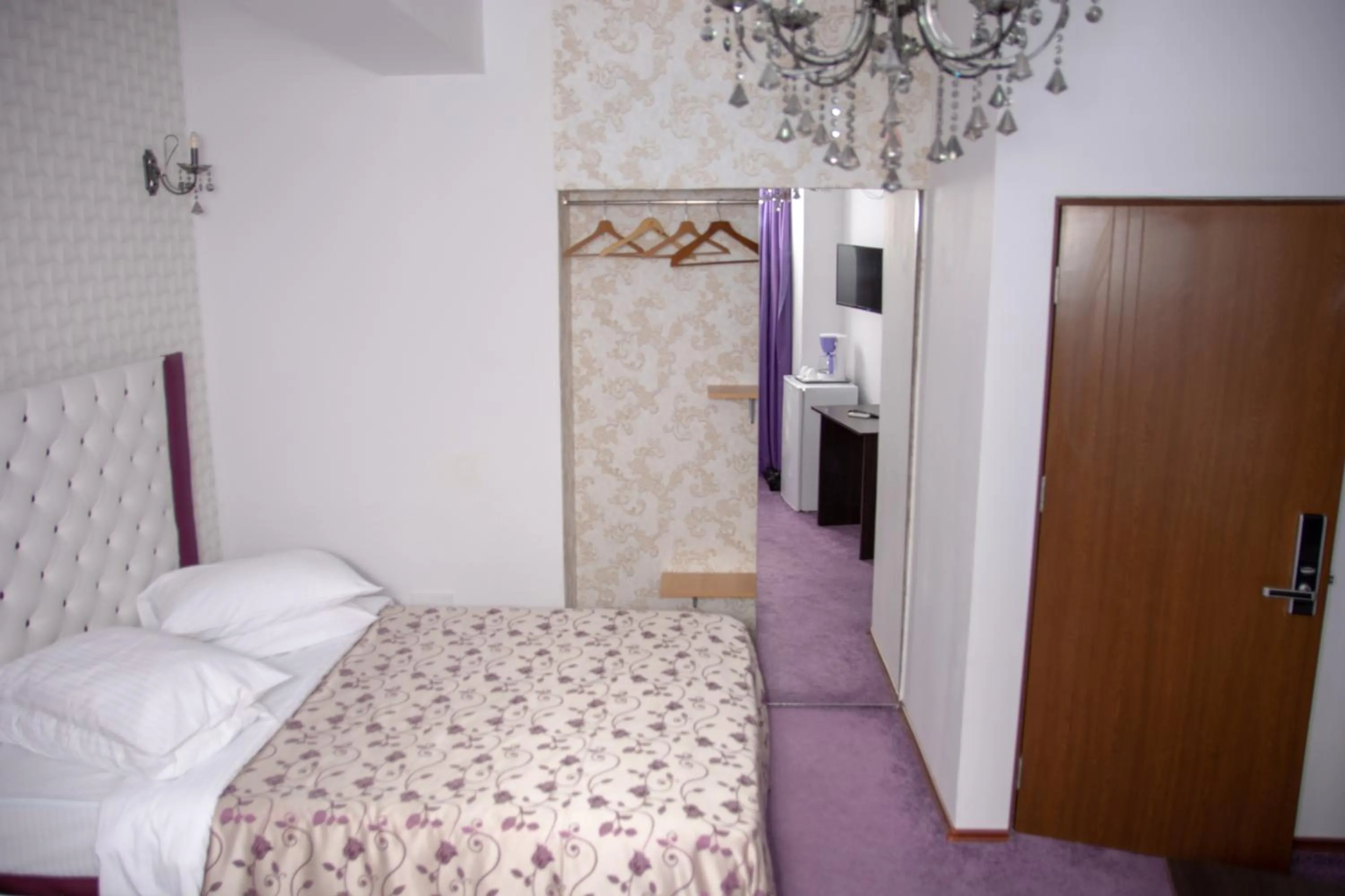 Photo of the whole room, Bed in Iris SMART Boutique Self Check-in 24h