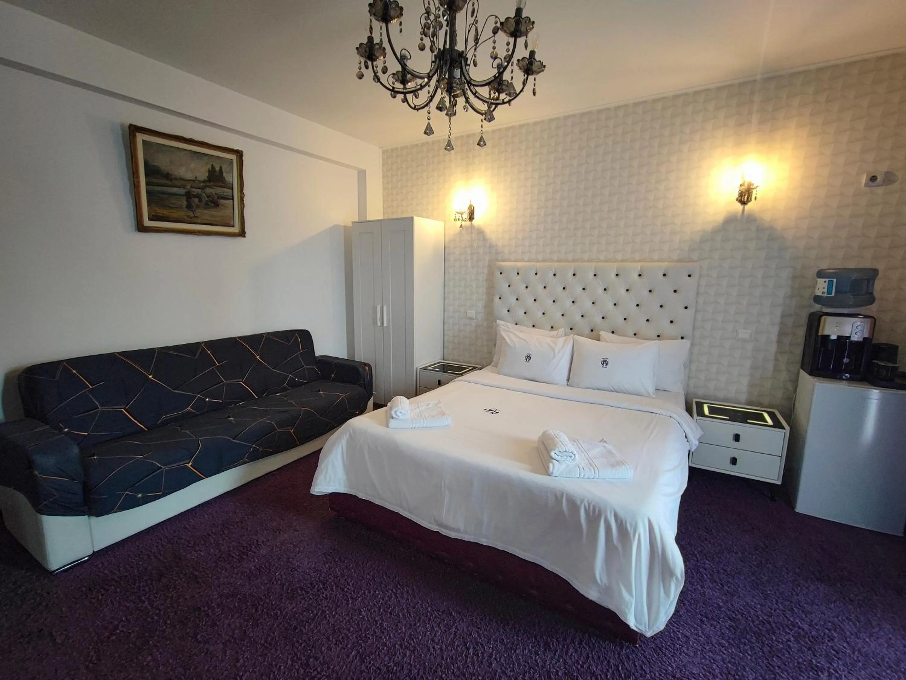 Photo of the whole room, Bed in Iris SMART Boutique Self Check-in 24h