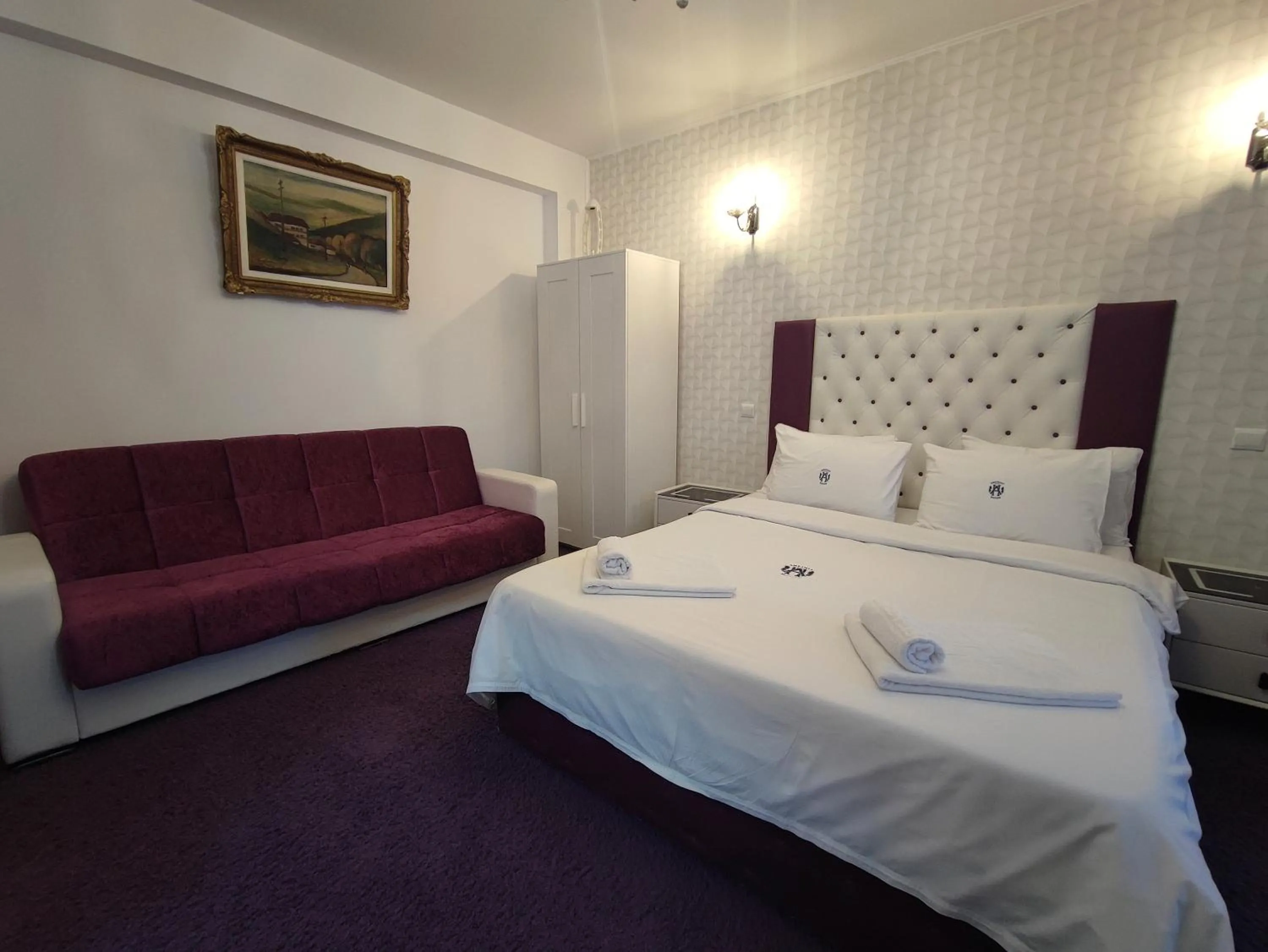 Photo of the whole room, Bed in Iris SMART Boutique Self Check-in 24h
