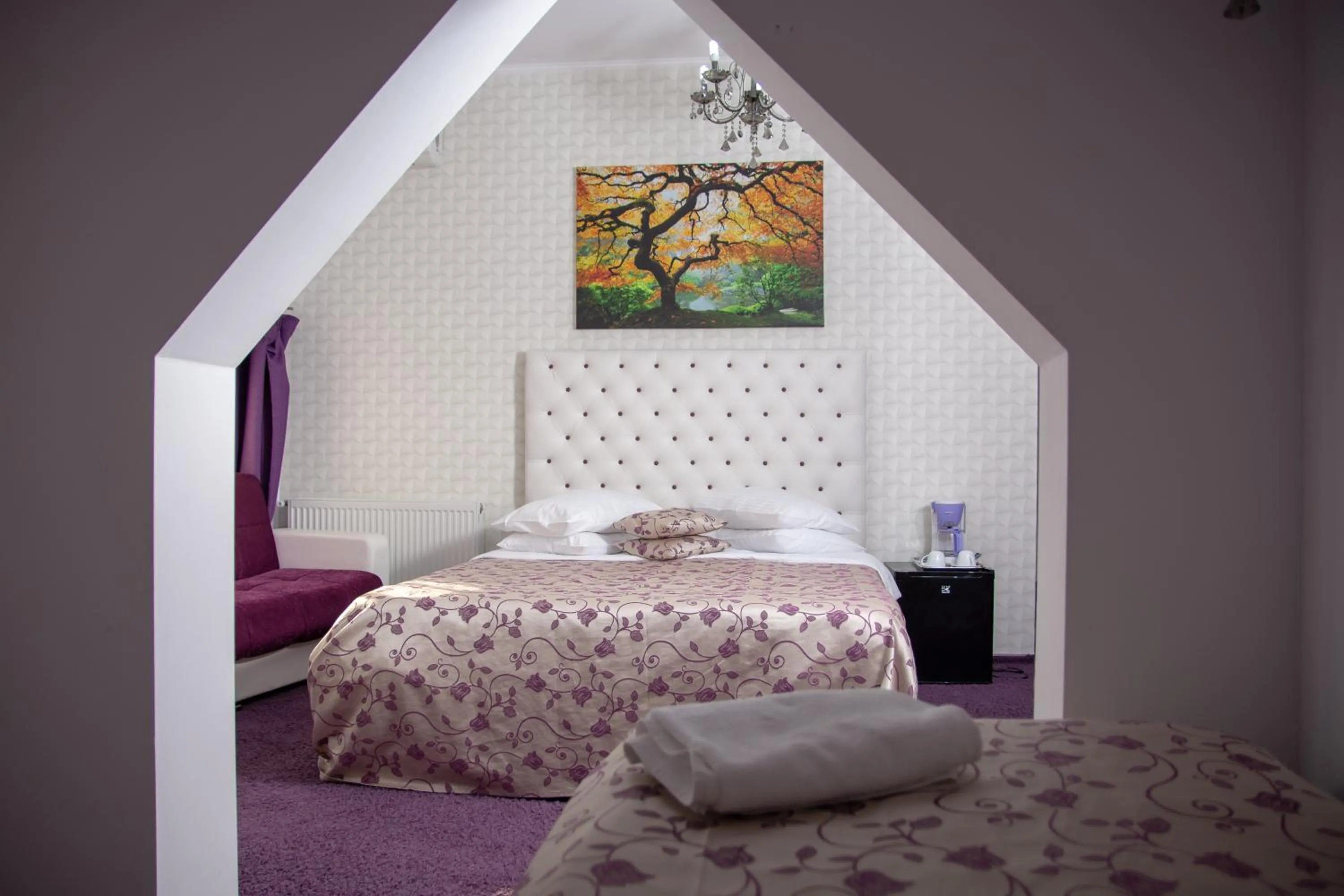 Bed in Iris SMART Boutique Self Check-in 24h