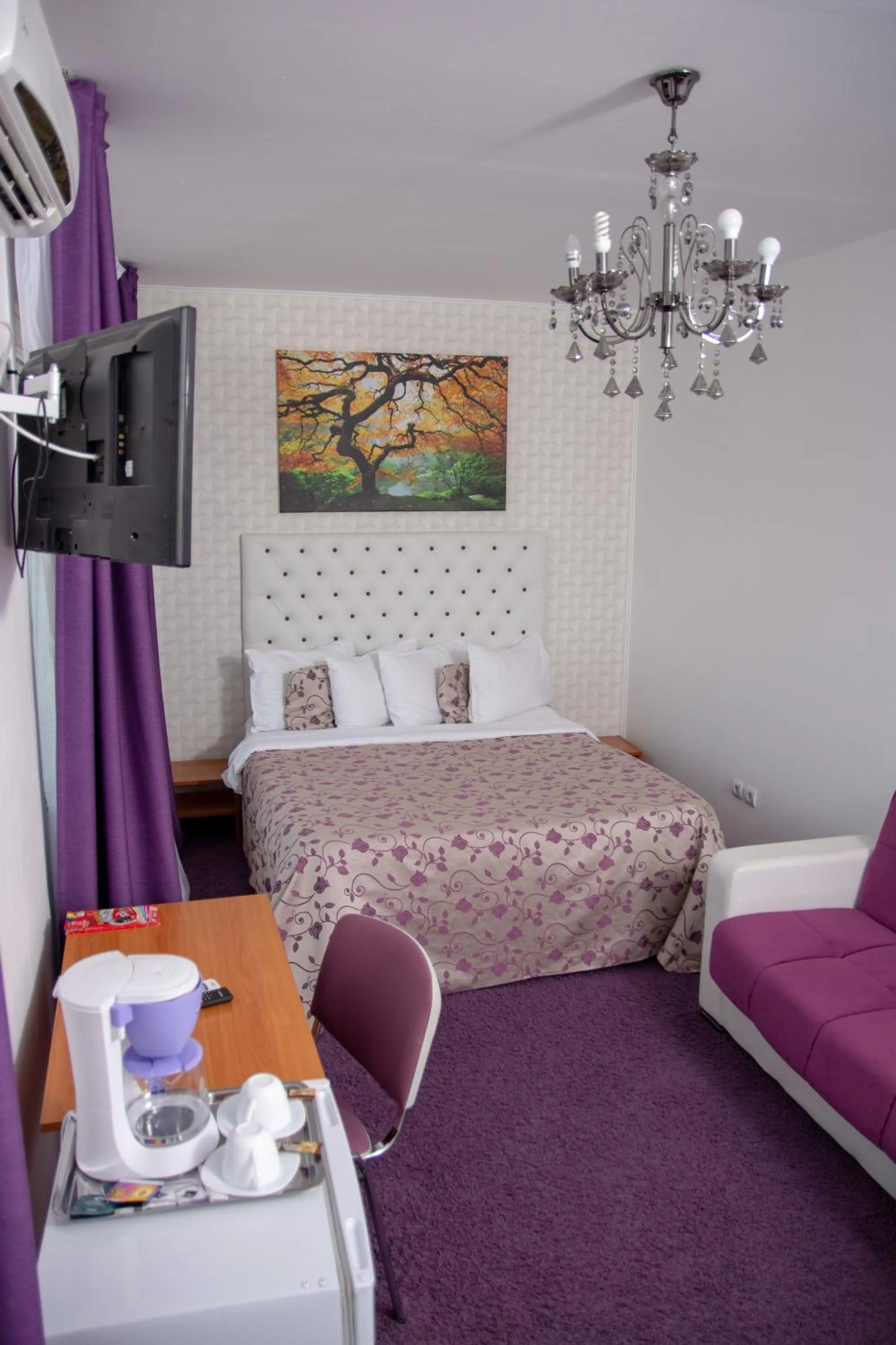 Photo of the whole room, Bed in Iris SMART Boutique Self Check-in 24h