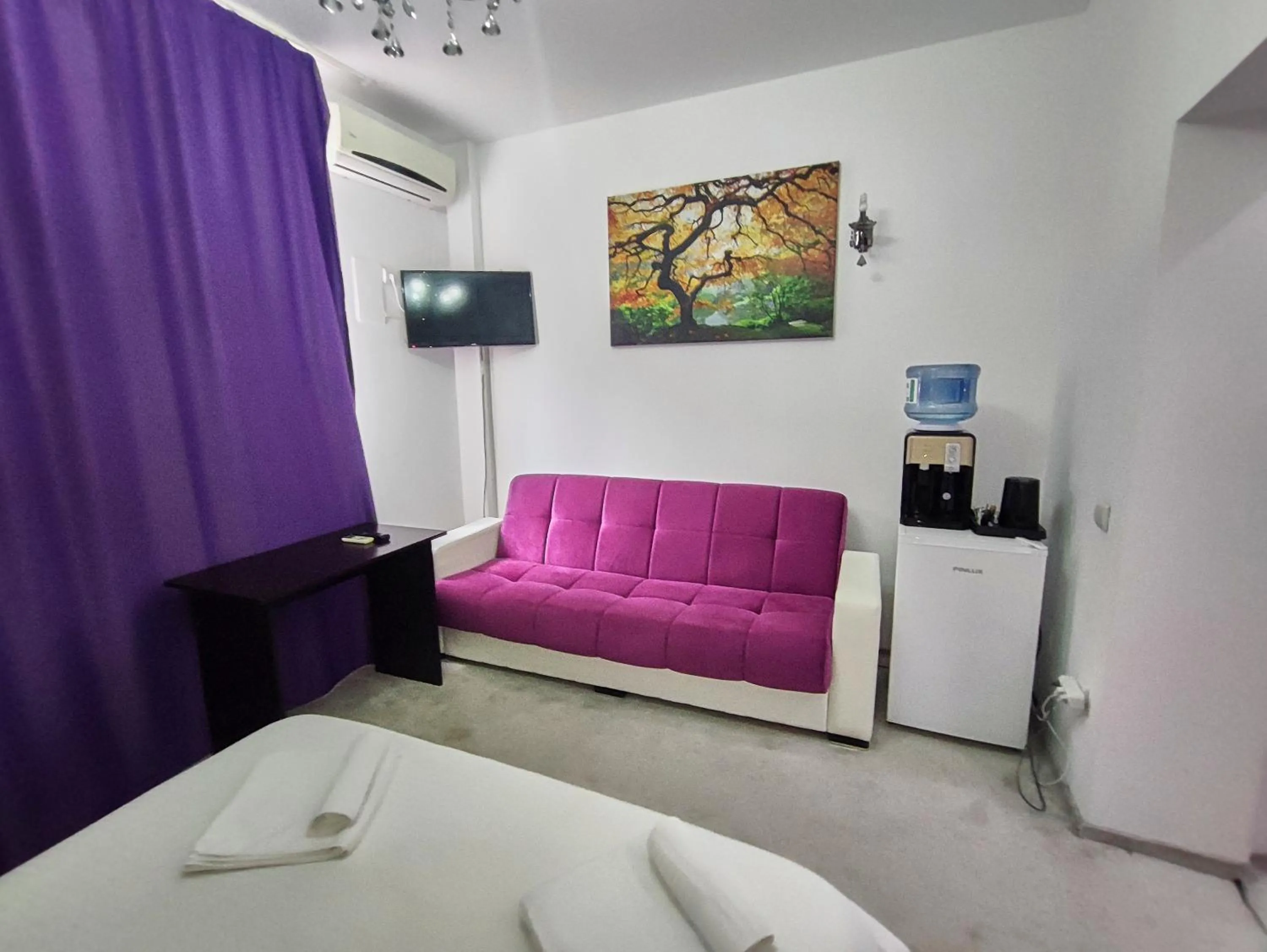 Photo of the whole room, Bed in Iris SMART Boutique Self Check-in 24h