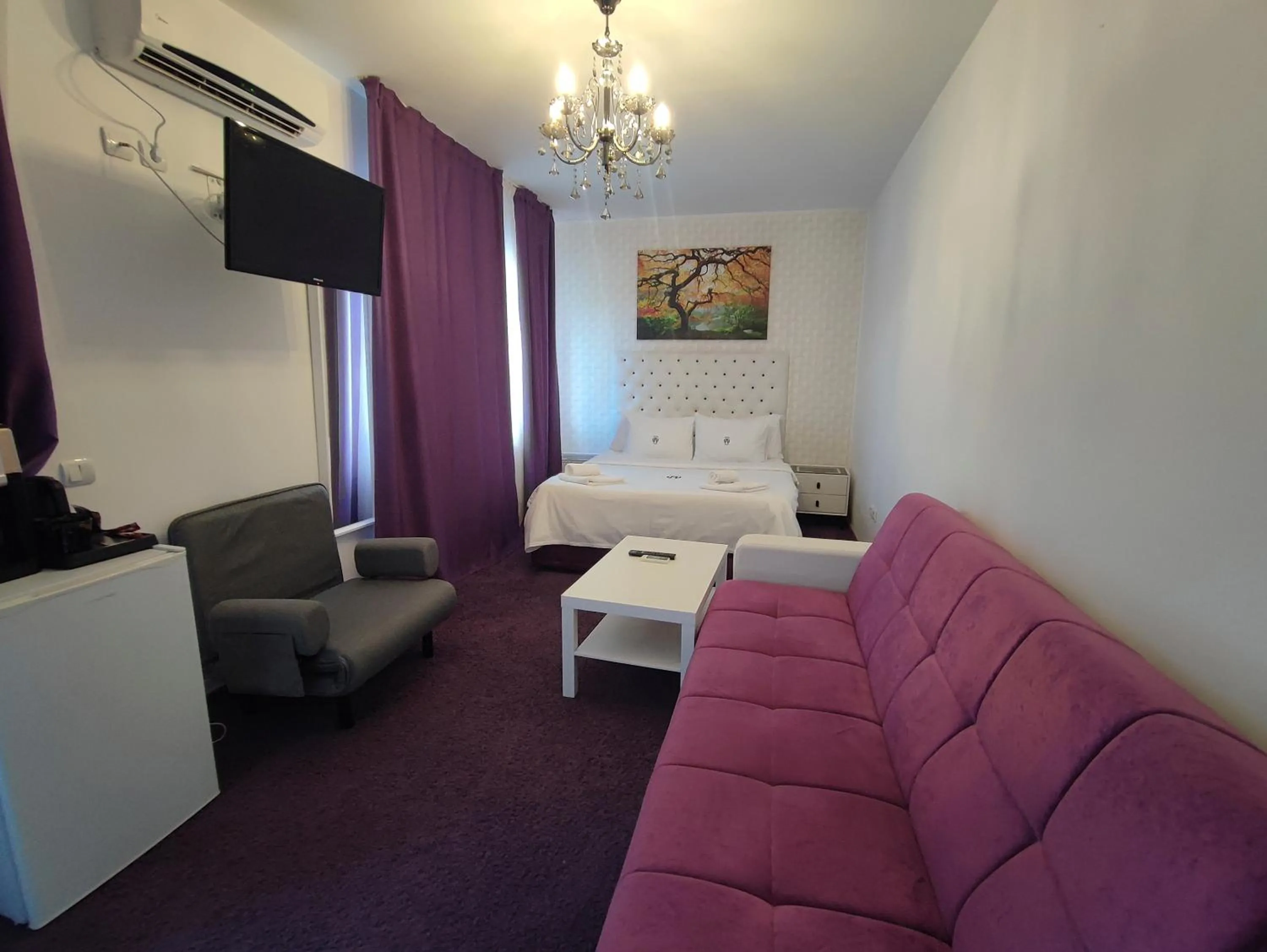 Photo of the whole room, Bed in Iris SMART Boutique Self Check-in 24h