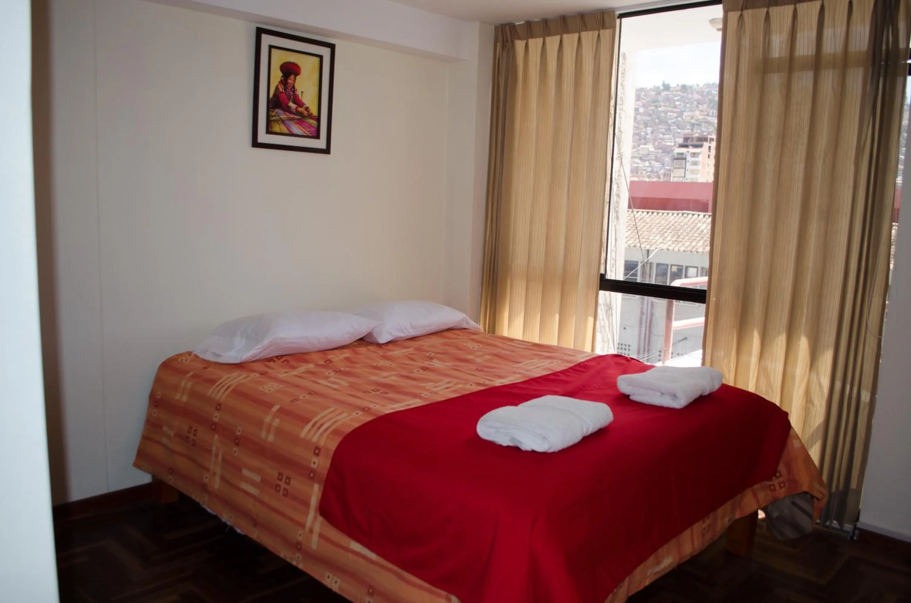 Bed in Mayte Apartment