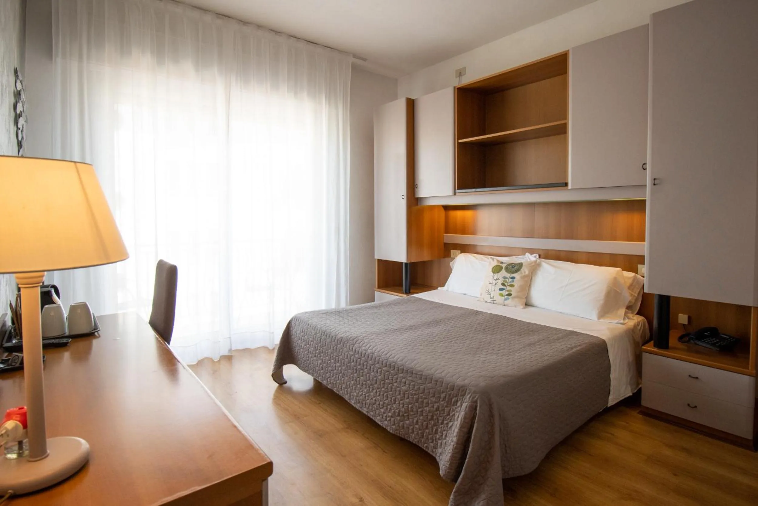 Bed in Hotel Crystal