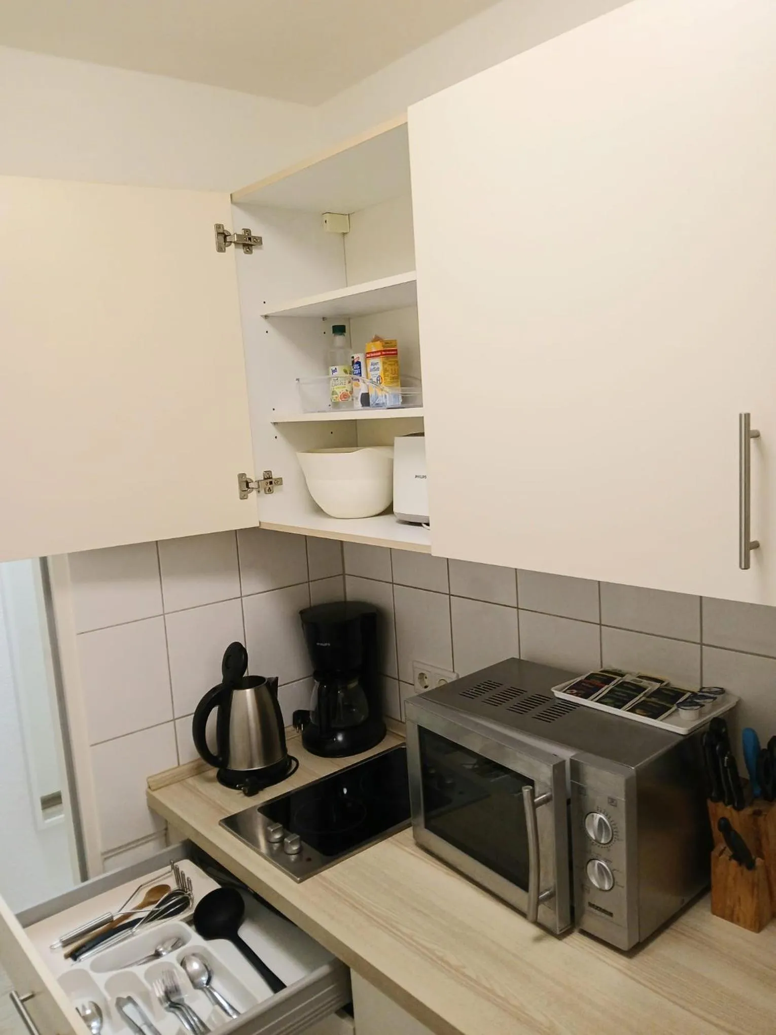 Kitchen or kitchenette in Apartments Jahnstraße