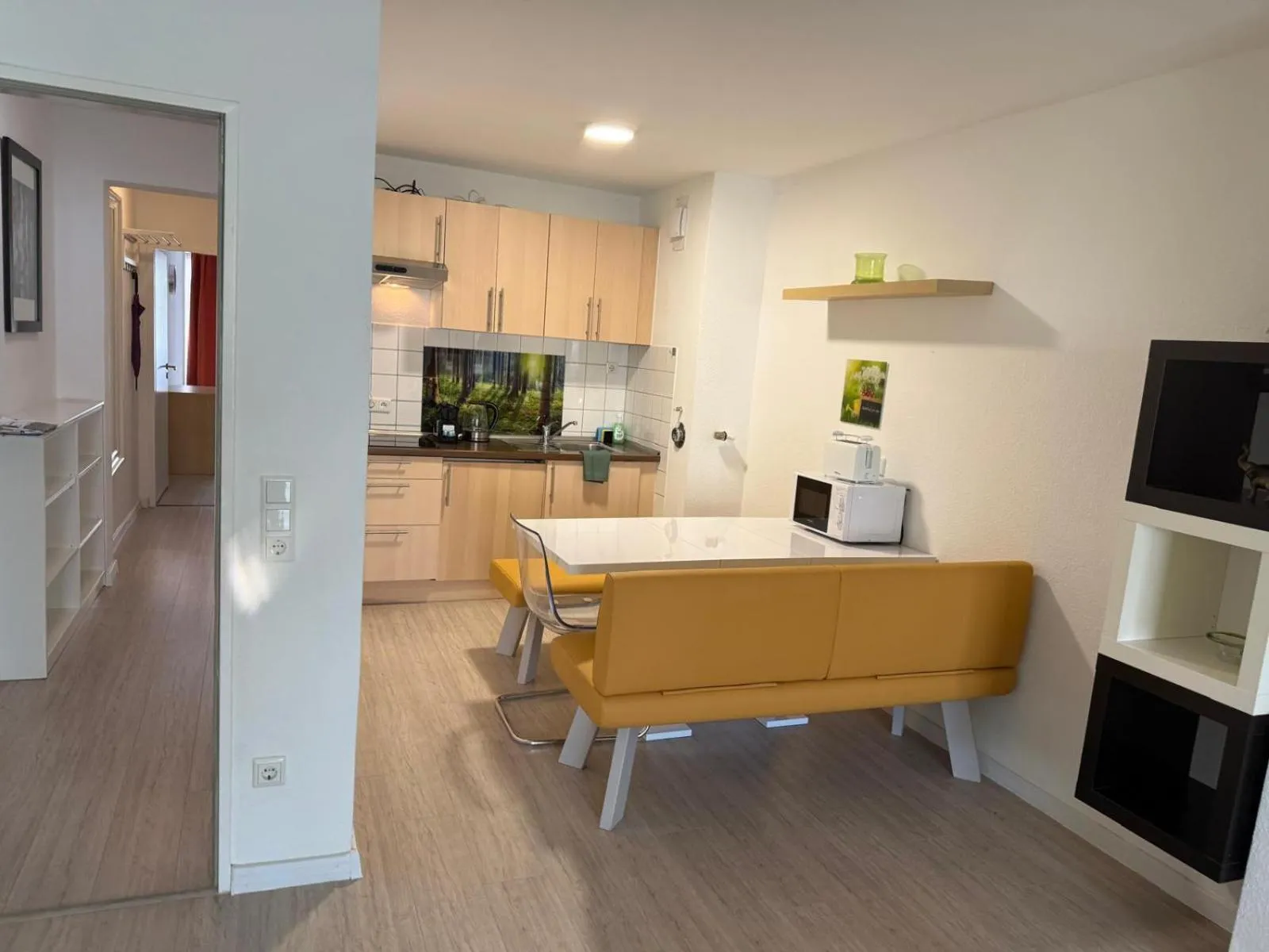 Dining area in Apartments Jahnstraße