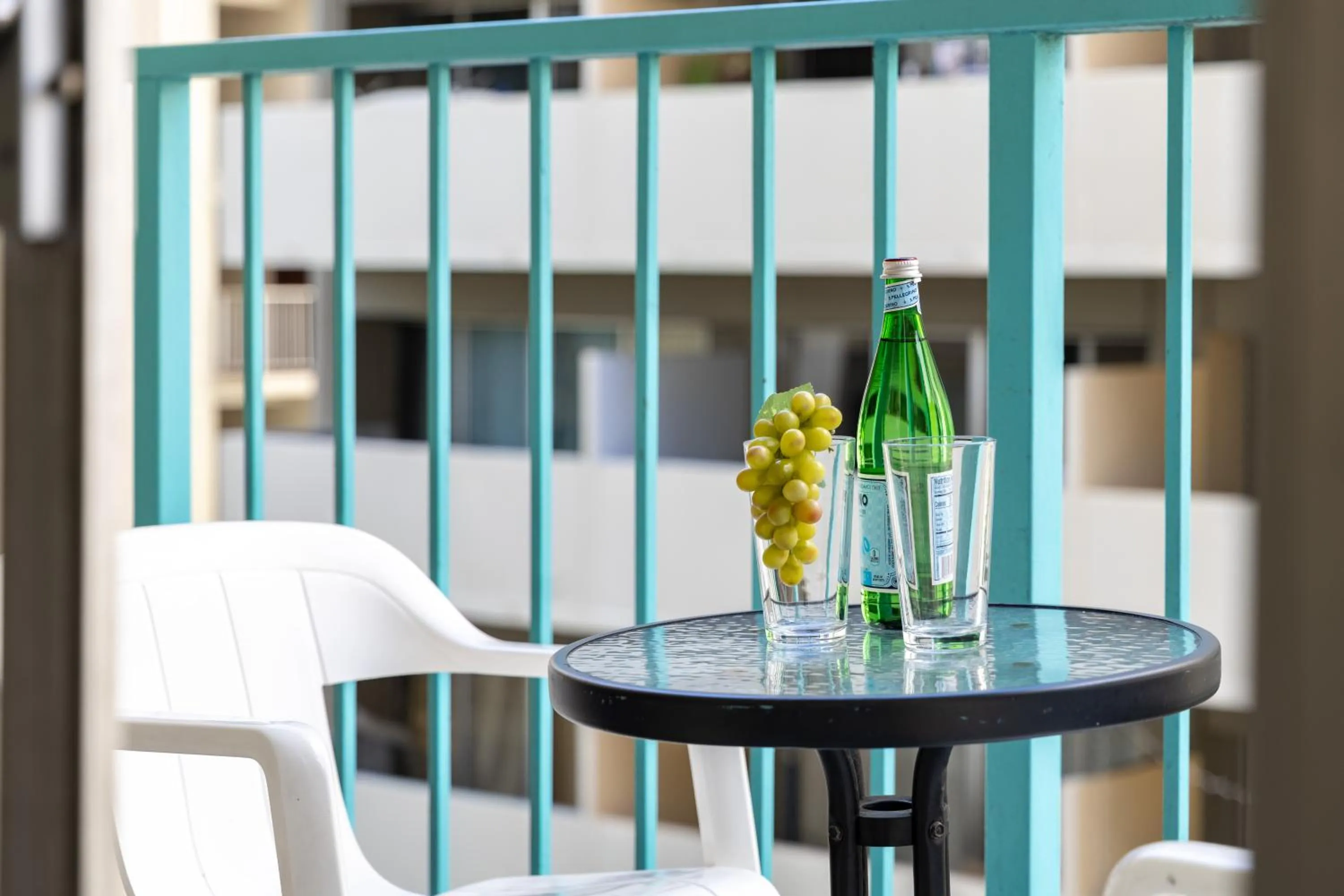 Balcony/Terrace in Renovated Studio with Pool Access at Aloha Surf