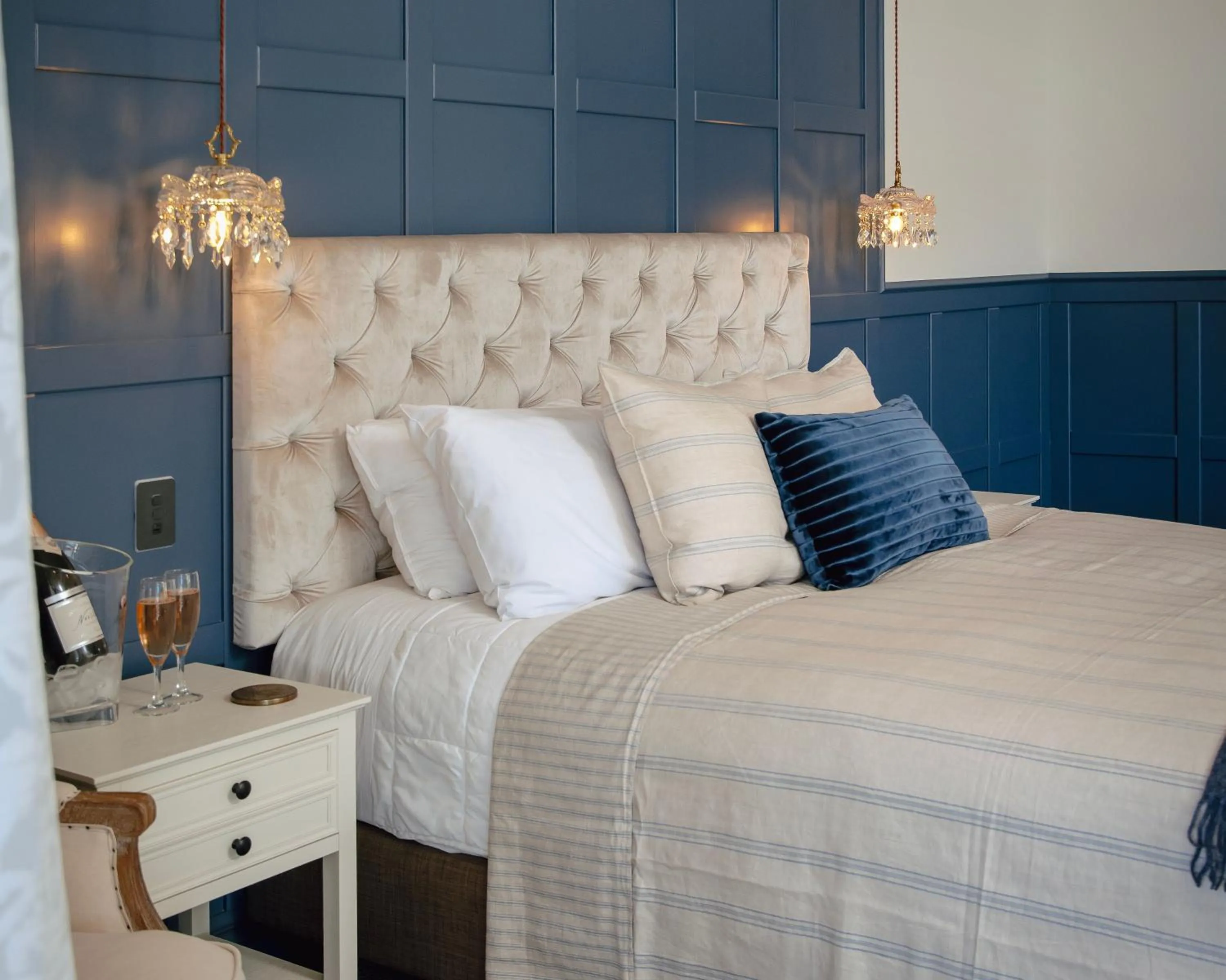 Bed in The Pier Hotel