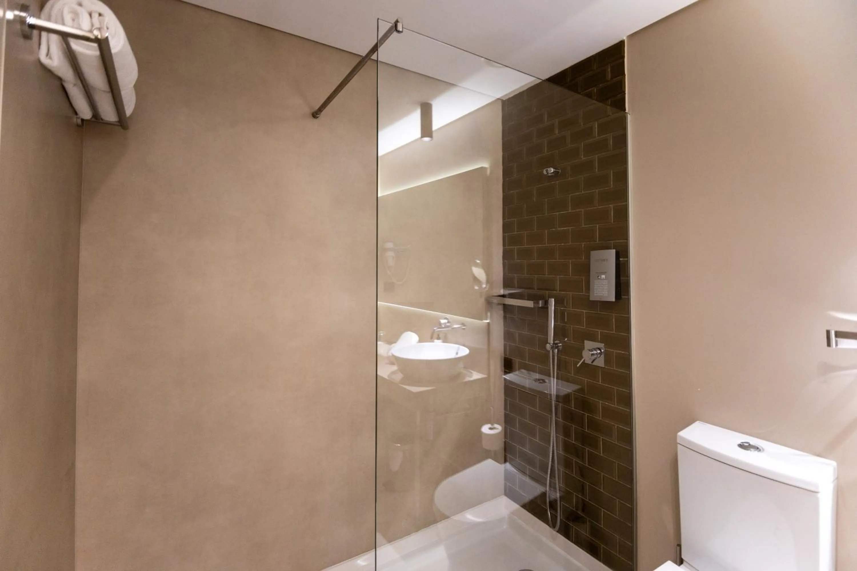 Shower in Avenida Boutique Hotel