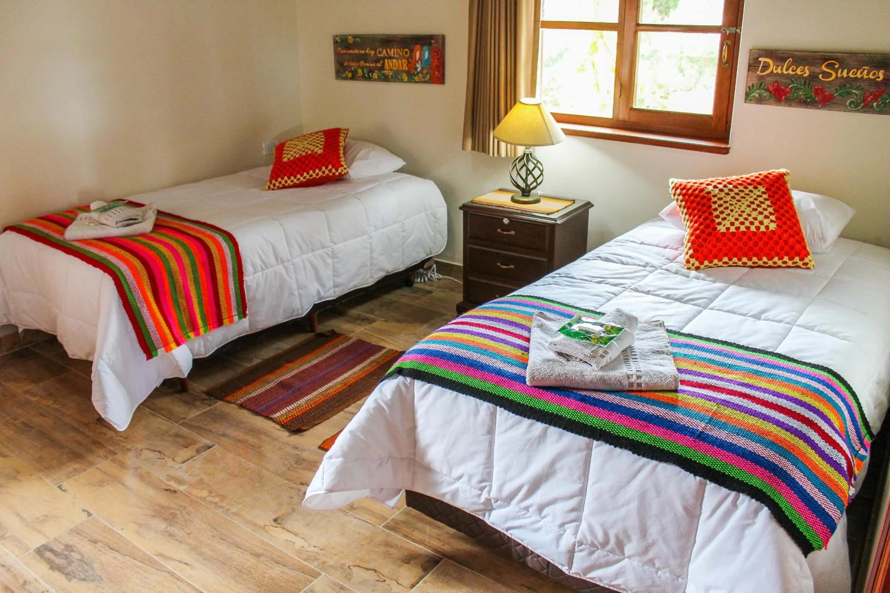 Bed in Cabaña El Mirador Vallegrande