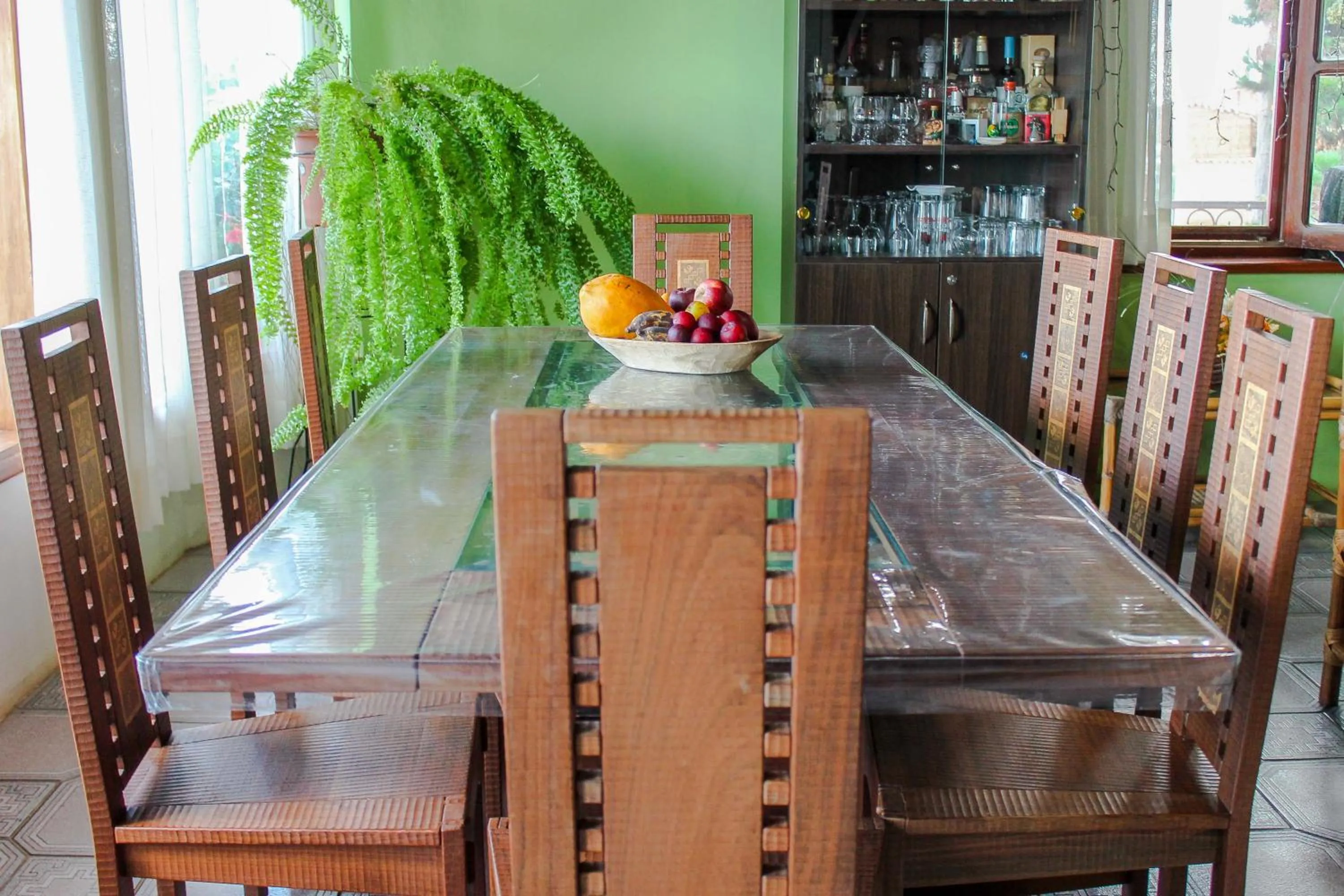 Communal lounge/ TV room in Cabaña El Mirador Vallegrande