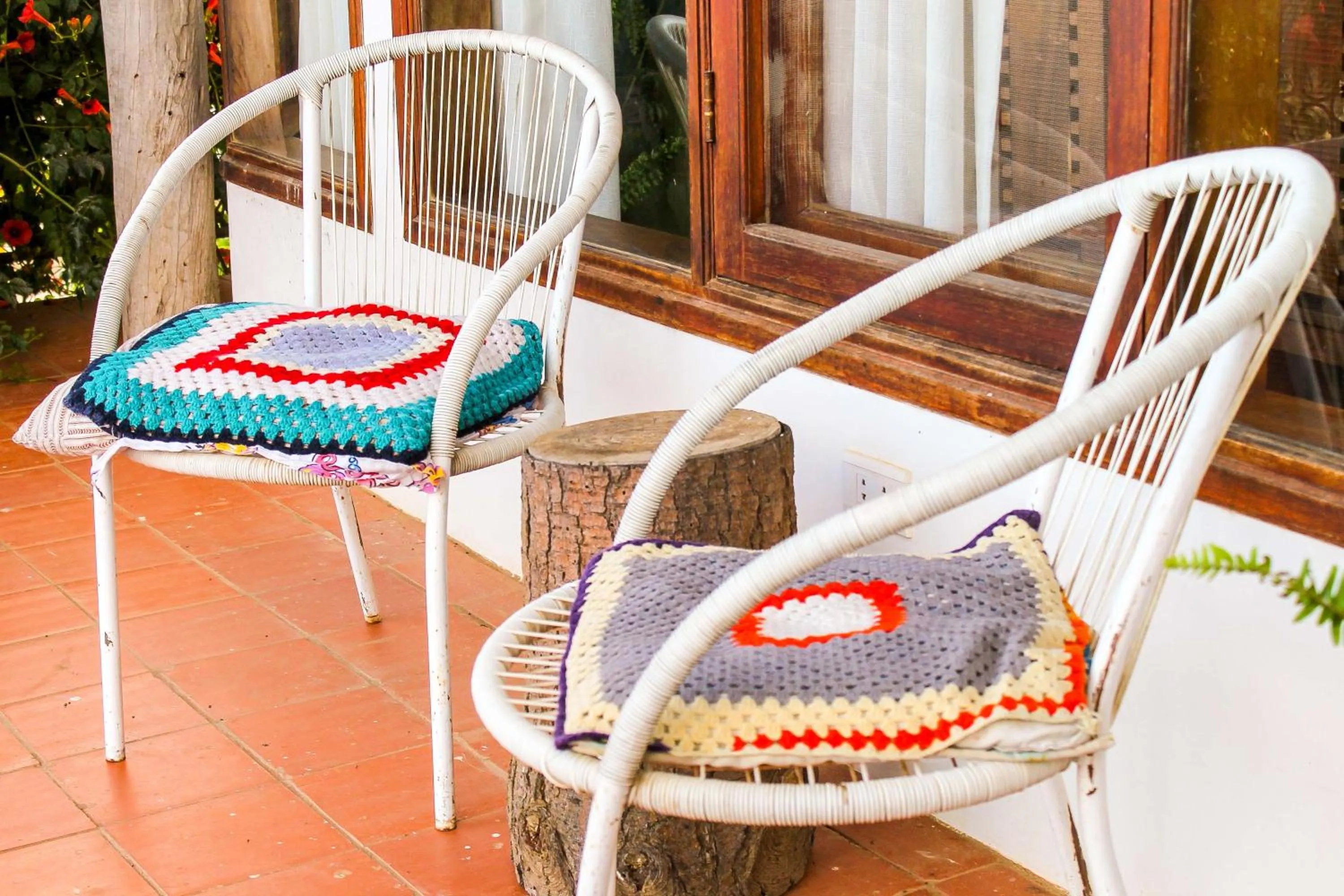Balcony/Terrace in Cabaña El Mirador Vallegrande